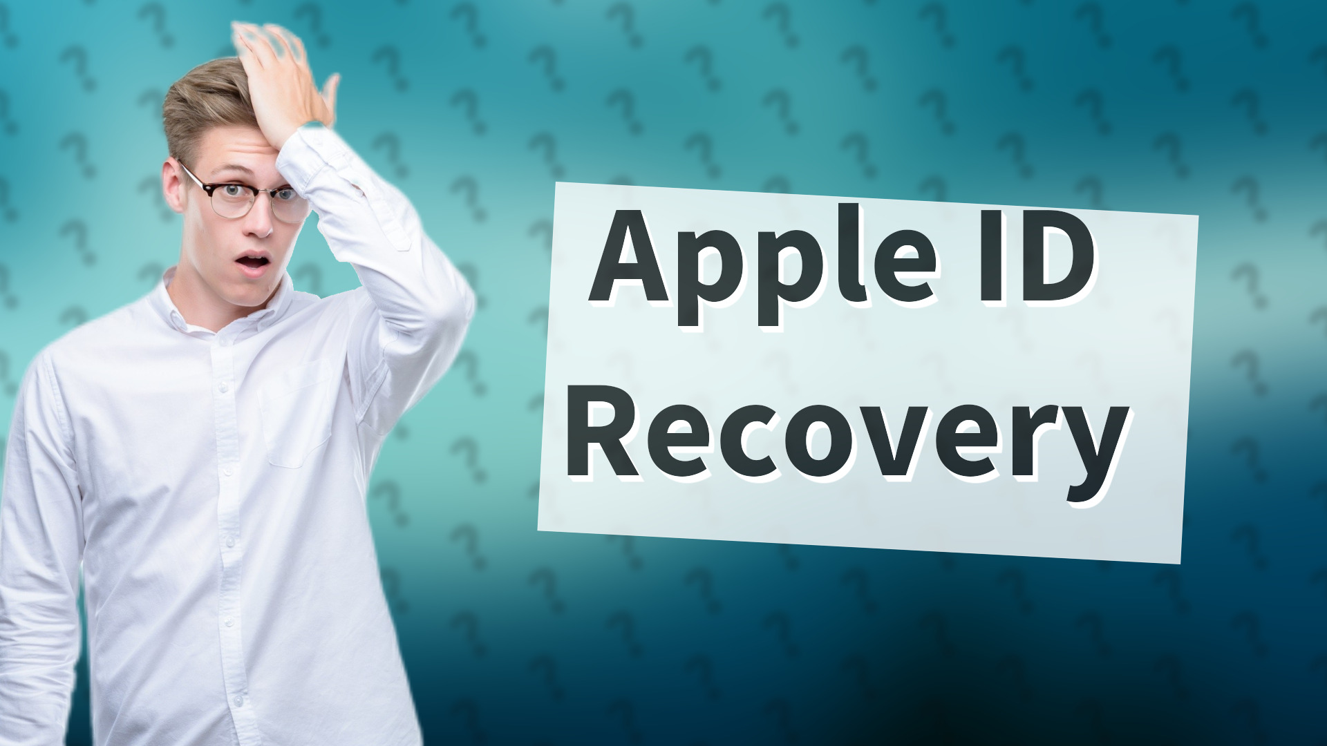 Apple ID Recovery