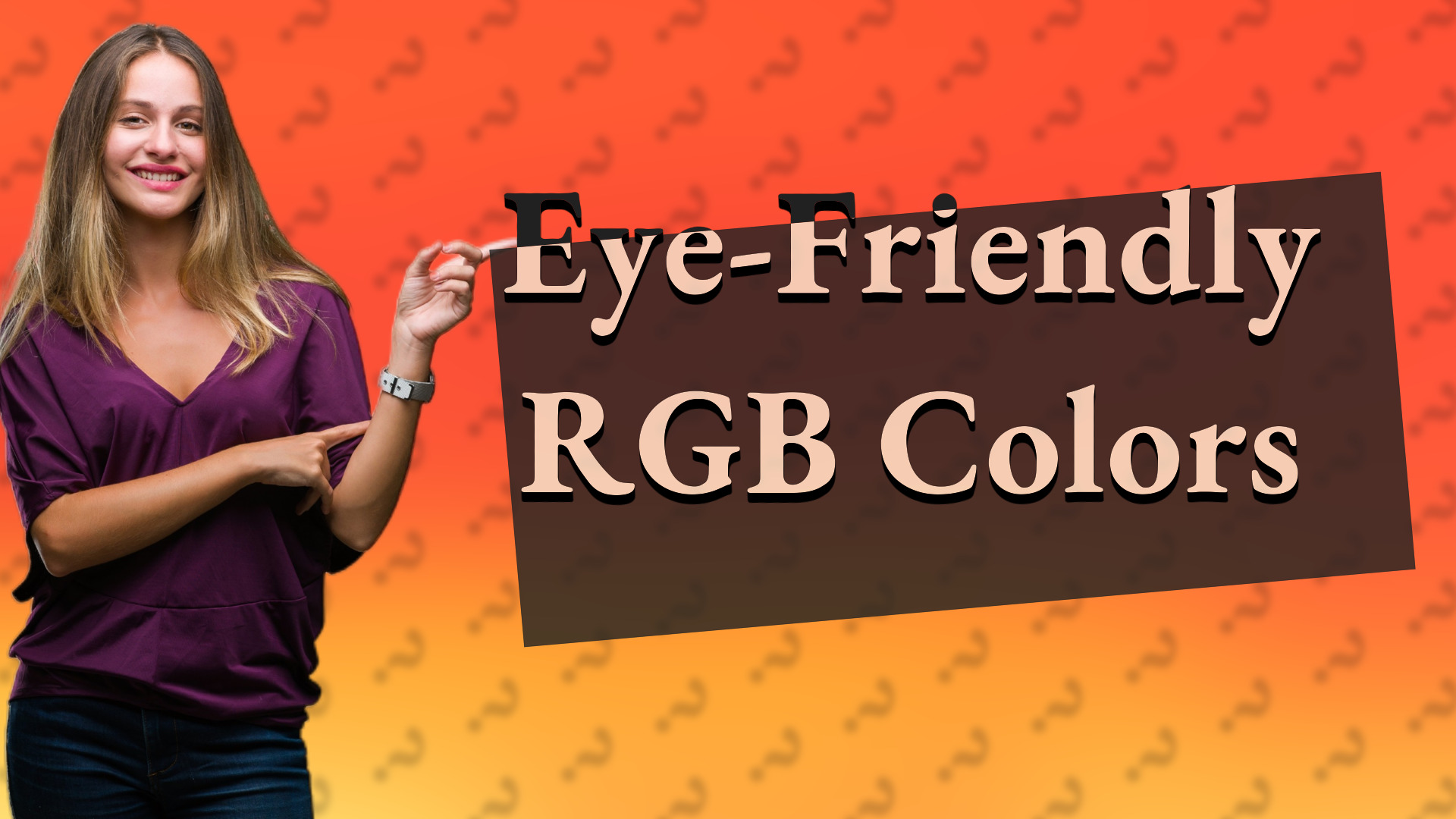 Eye-Friendly RGB Colors