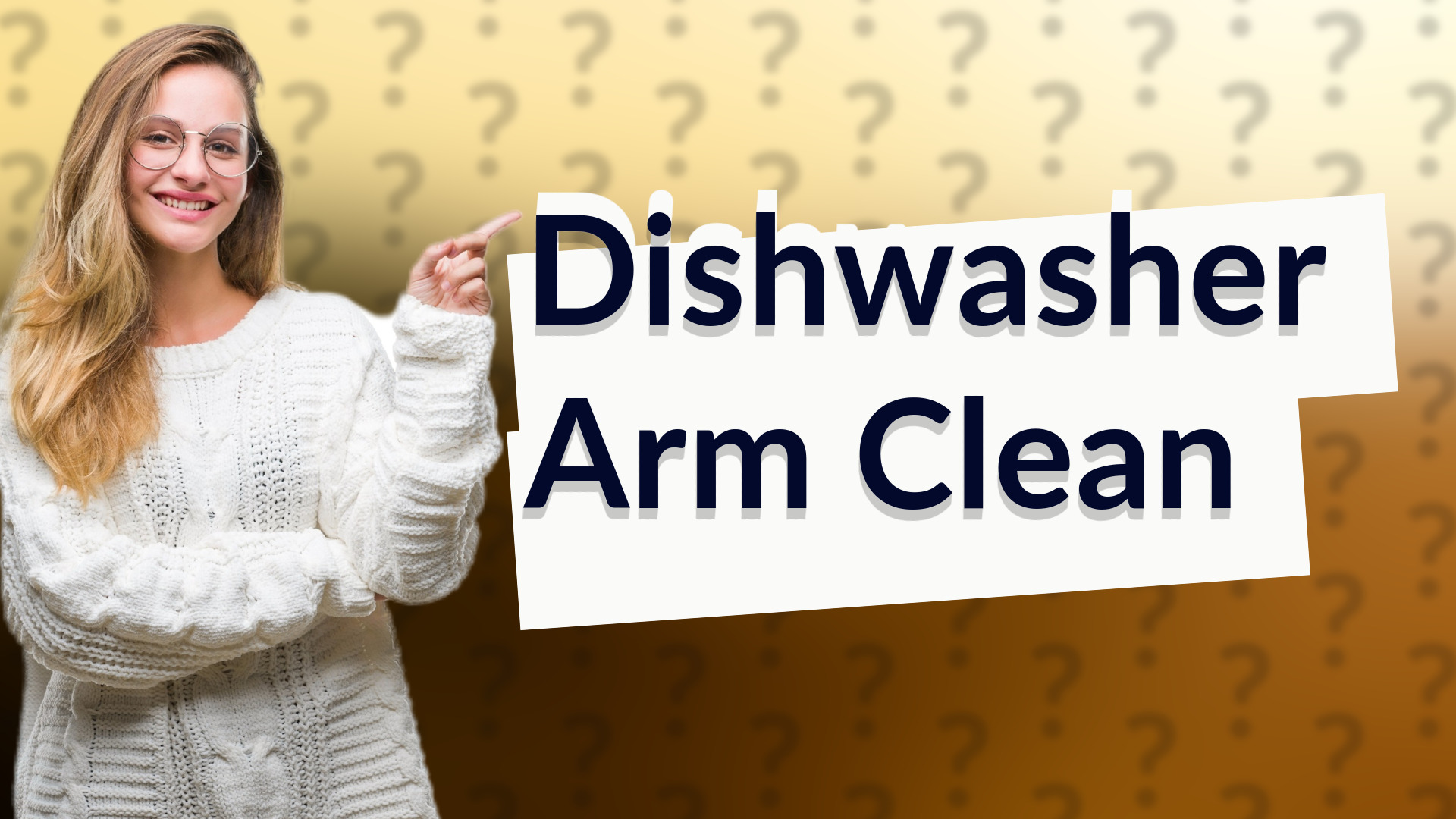 Dishwasher Arm Clean