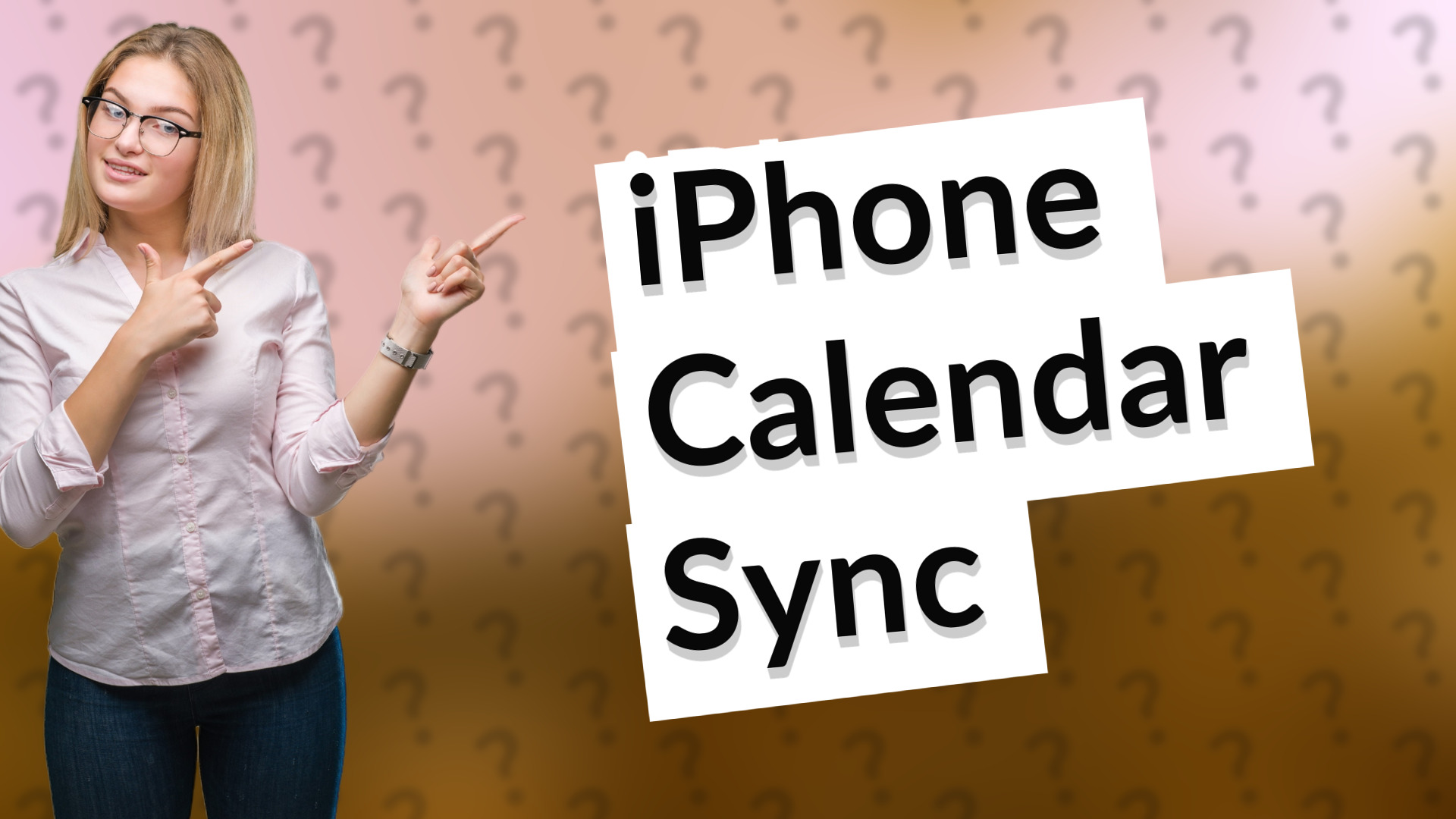 iPhone Calendar Sync
