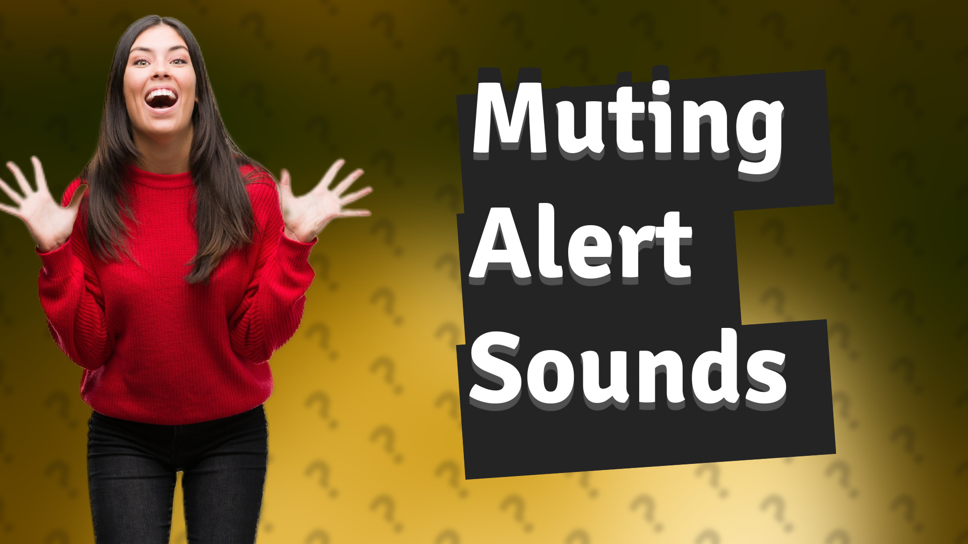 Muting Alert Sounds