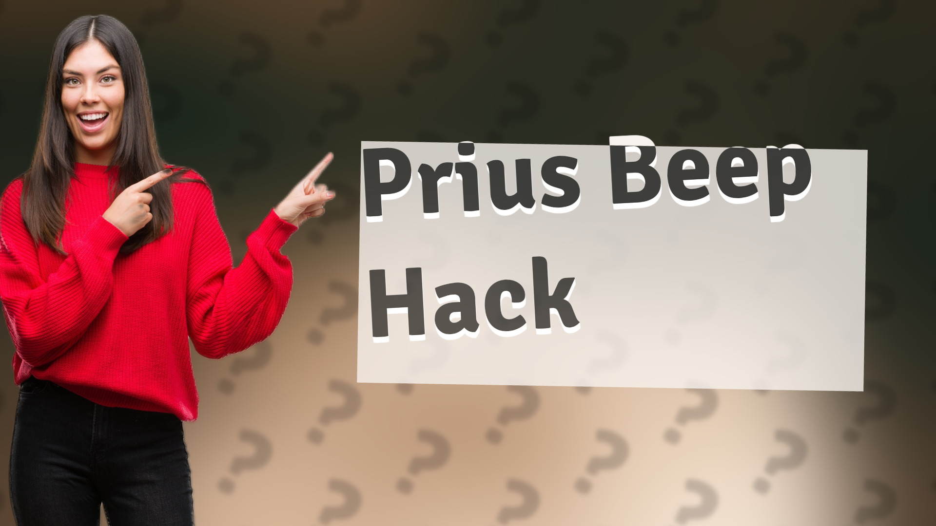 Prius Beep Hack