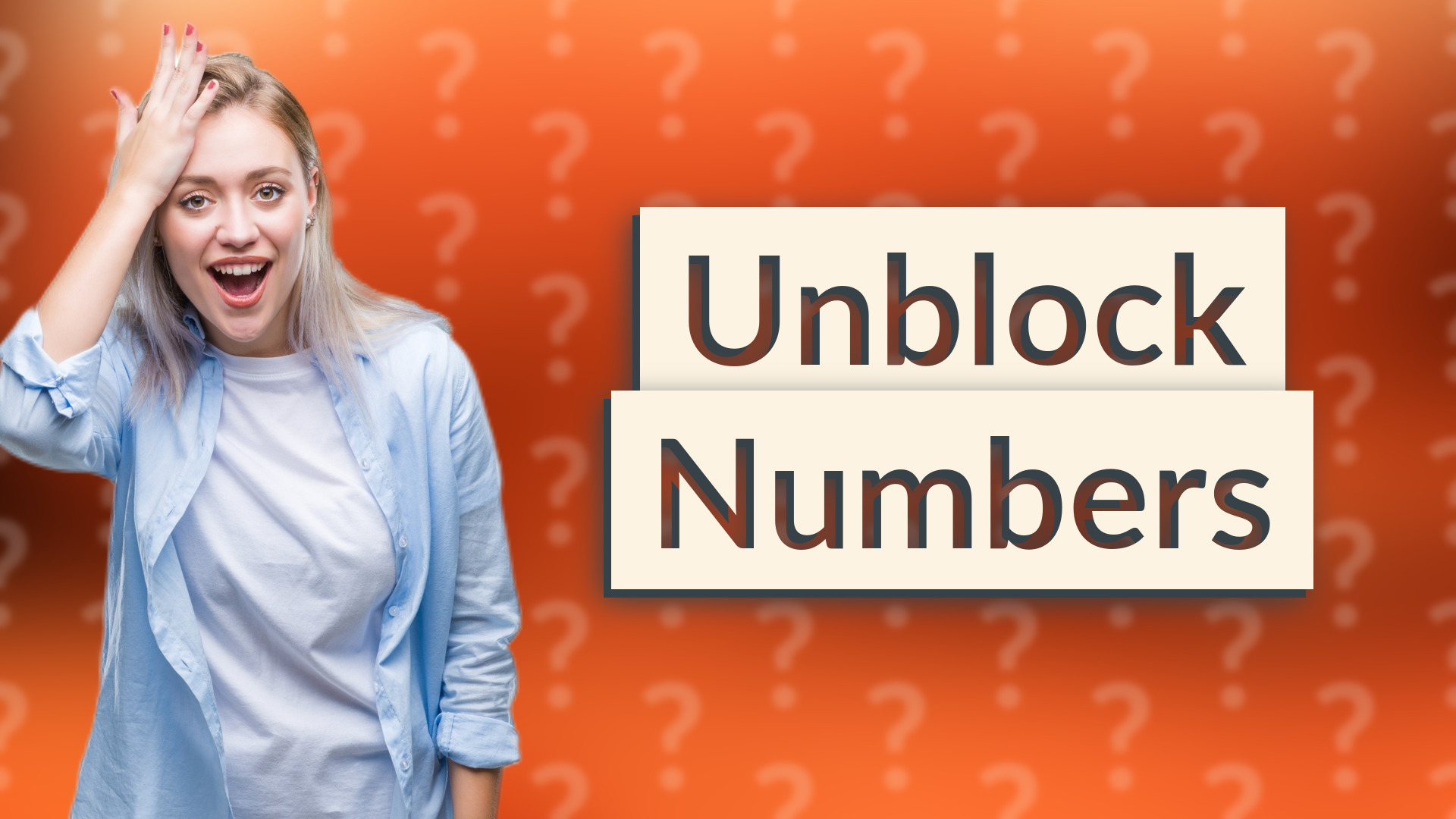 Unblock Numbers