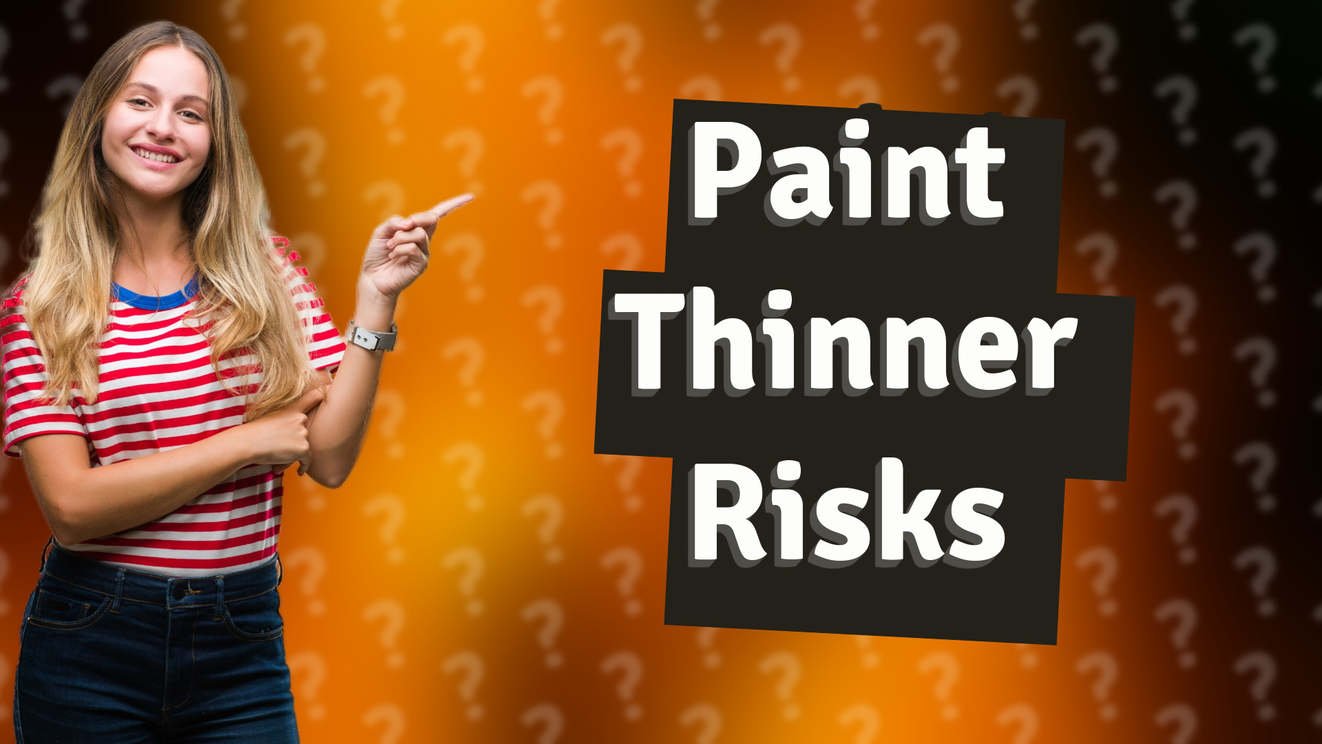 Paint Thinner Risks