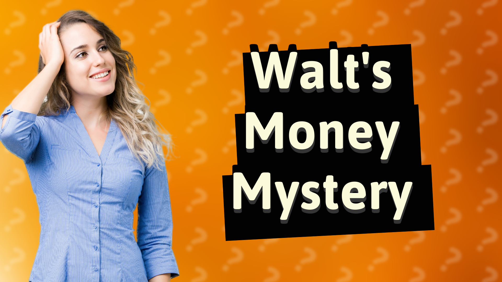 Walt's Money Mystery