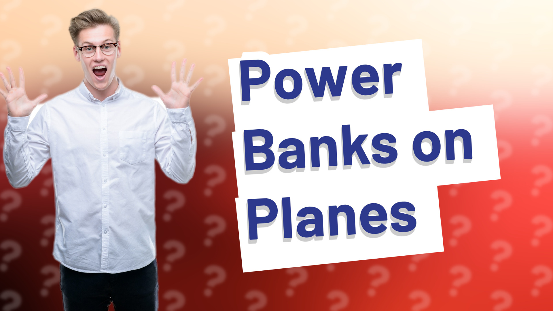 Power Banks on Planes