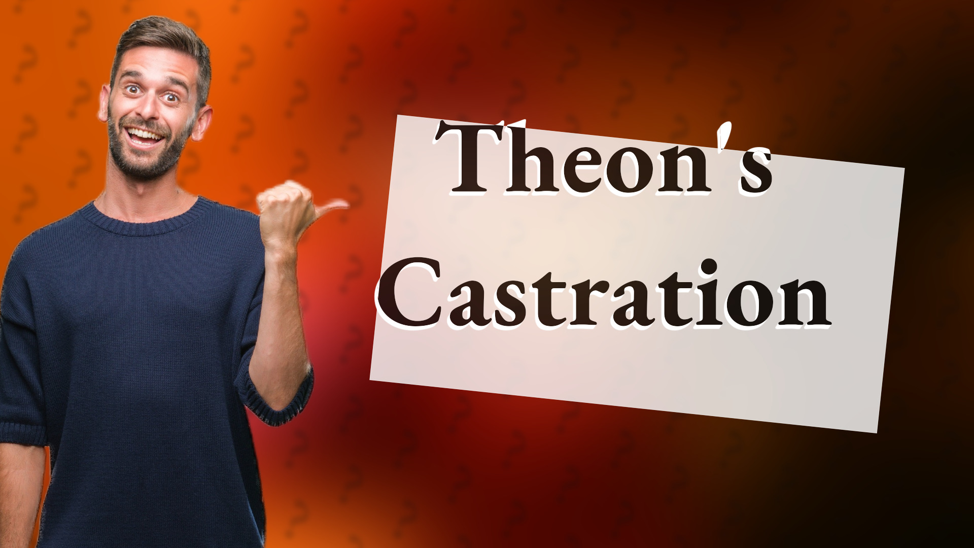 Theon's Castration