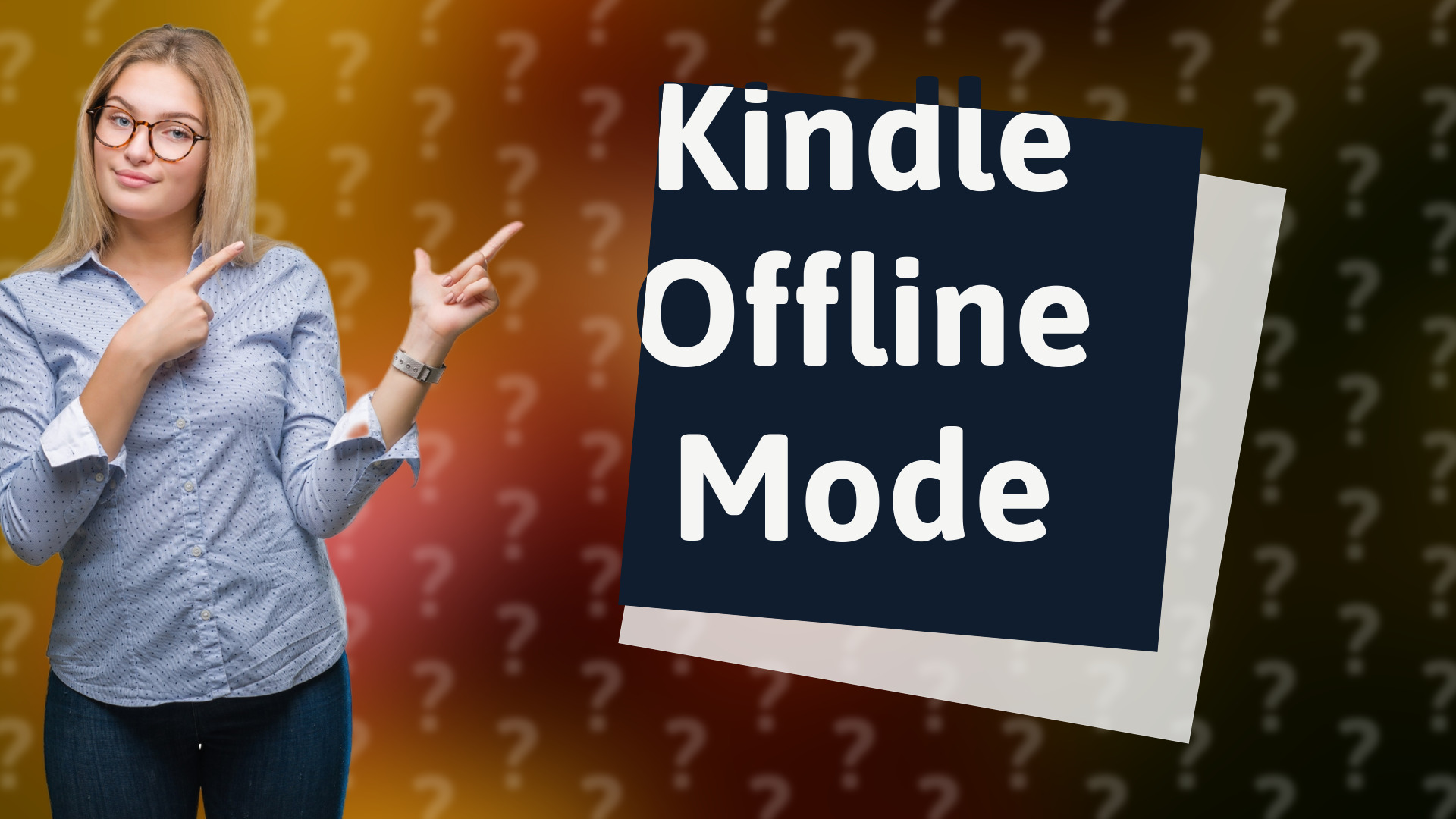 Kindle Offline Mode