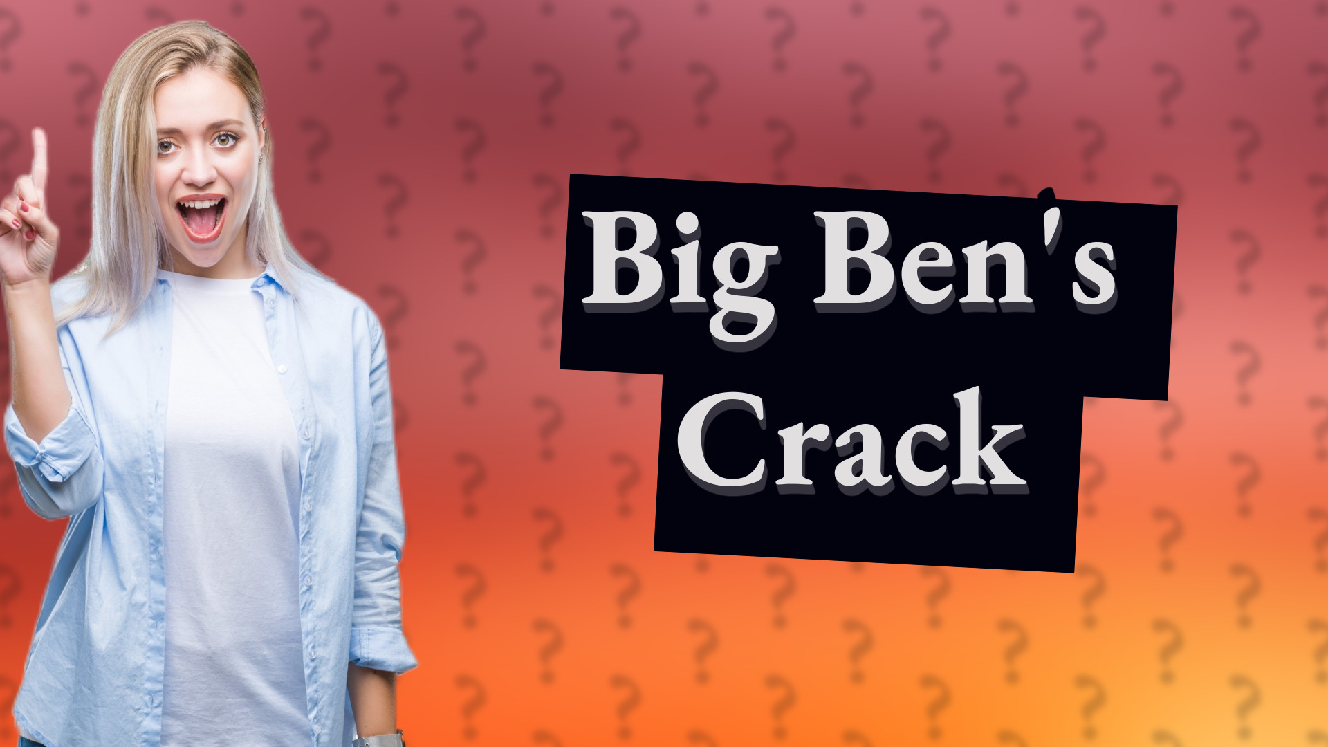 Big Ben's Crack