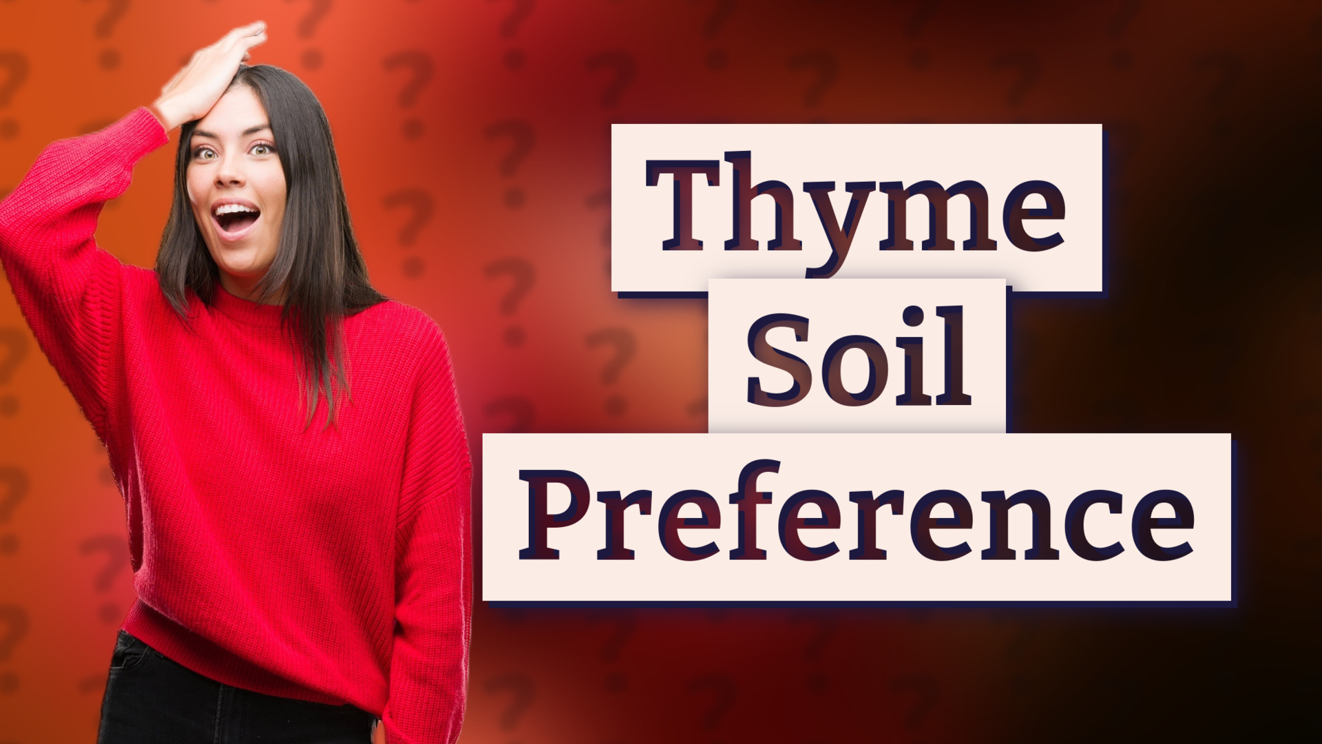 Thyme Soil Preference