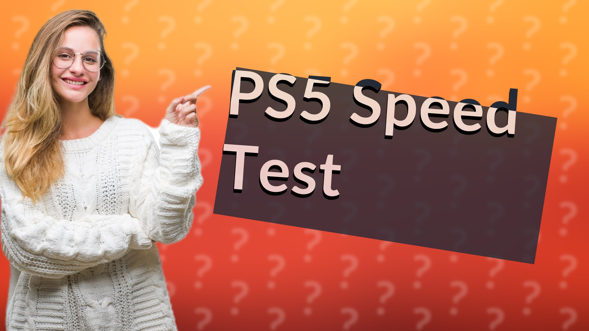 PS5 Speed Test