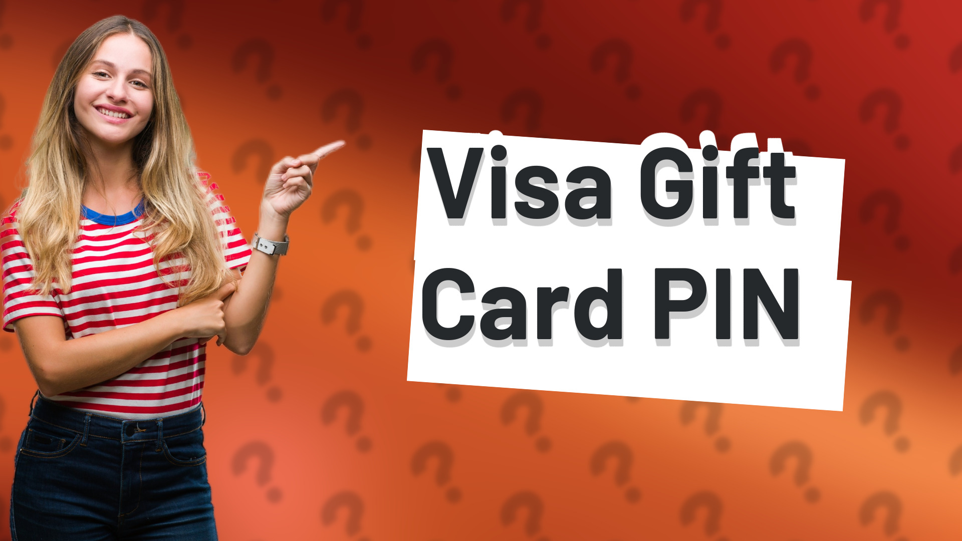 Visa Gift Card PIN