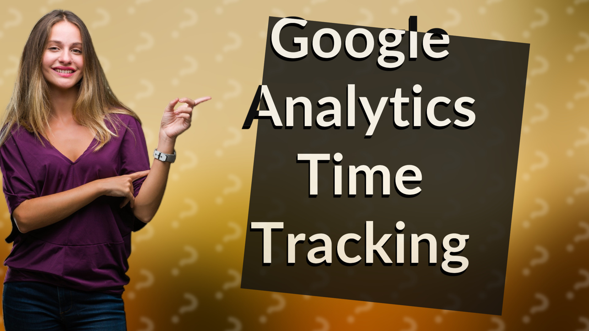 Google Analytics Time Tracking
