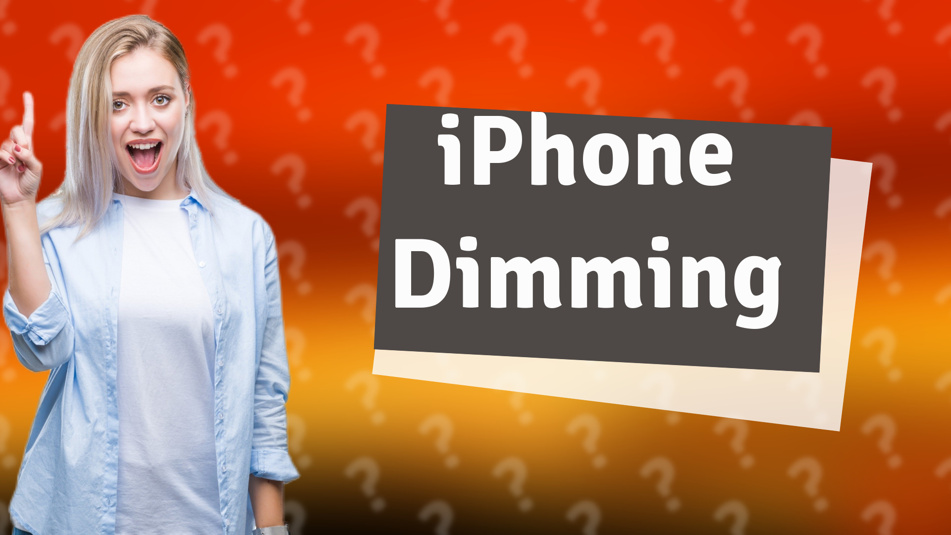 iPhone Dimming