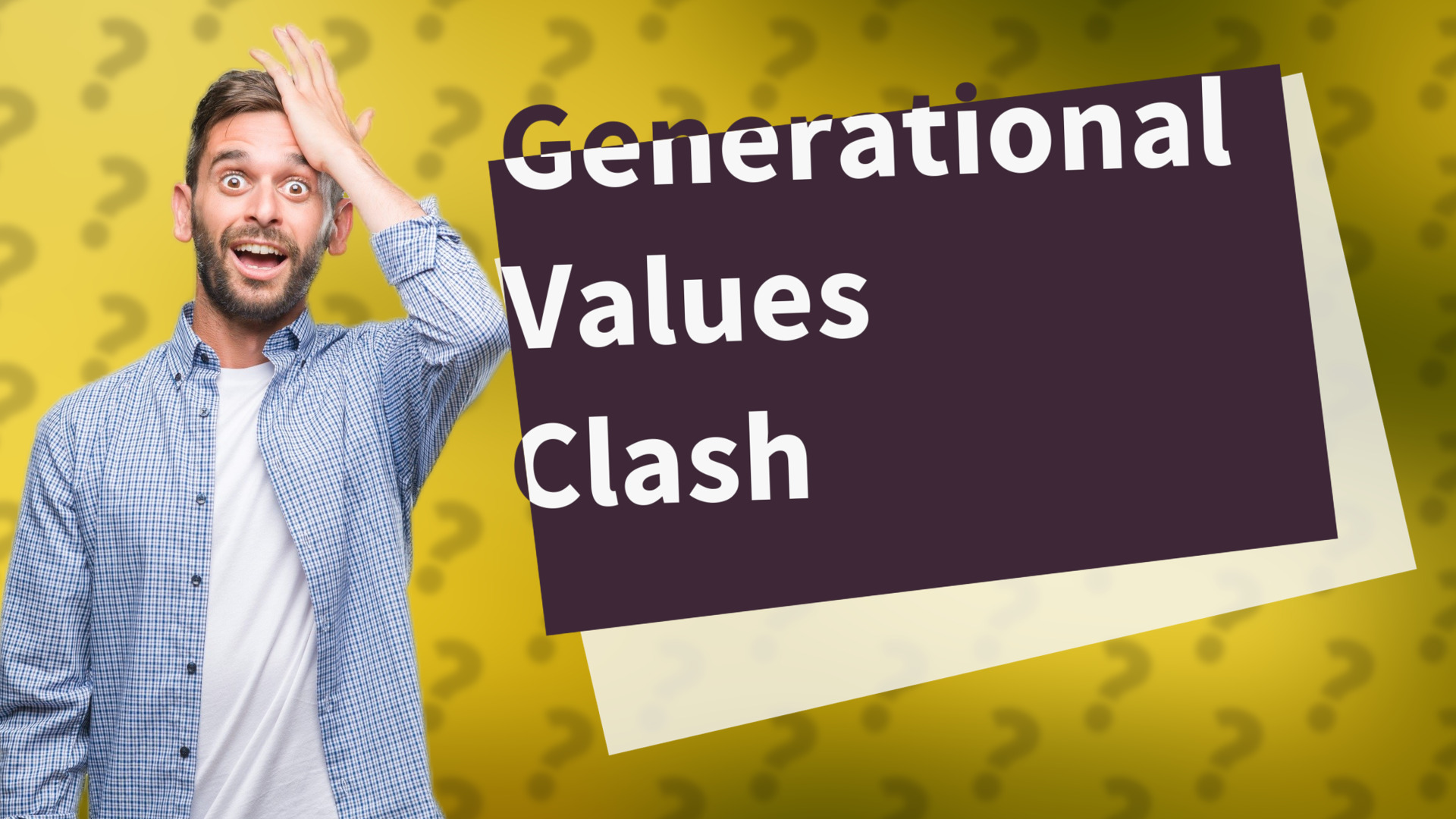 Generational Values Clash