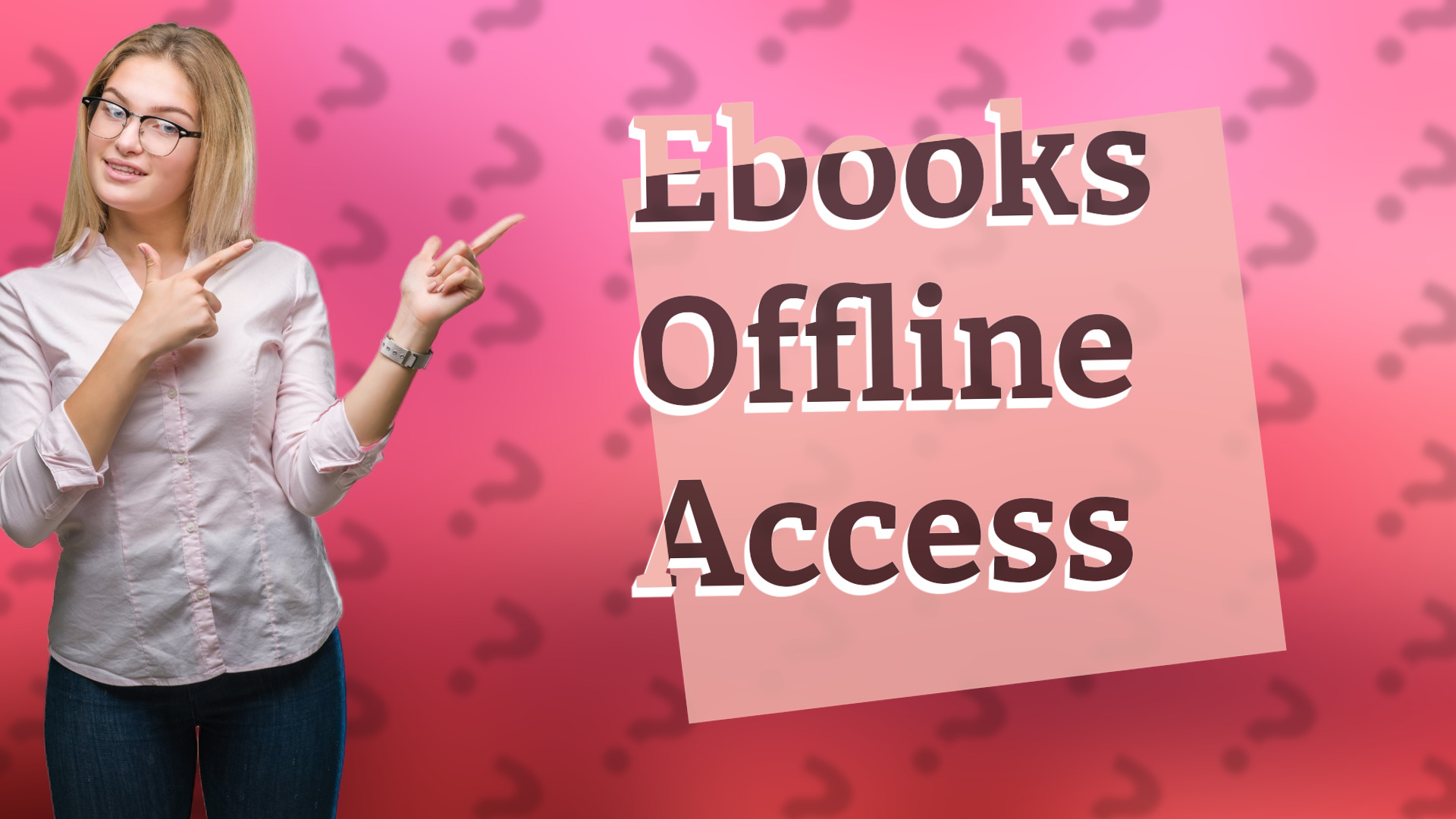 Ebooks Offline Access