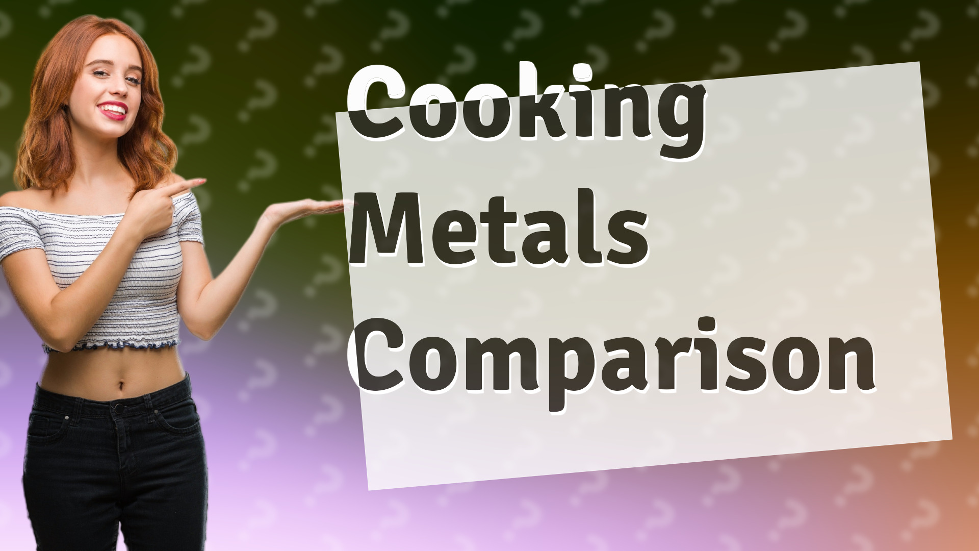 Cooking Metals Comparison