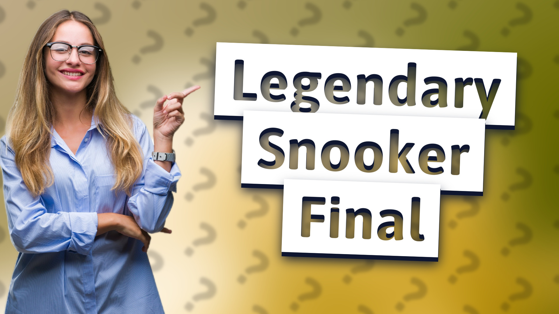 Legendary Snooker Final