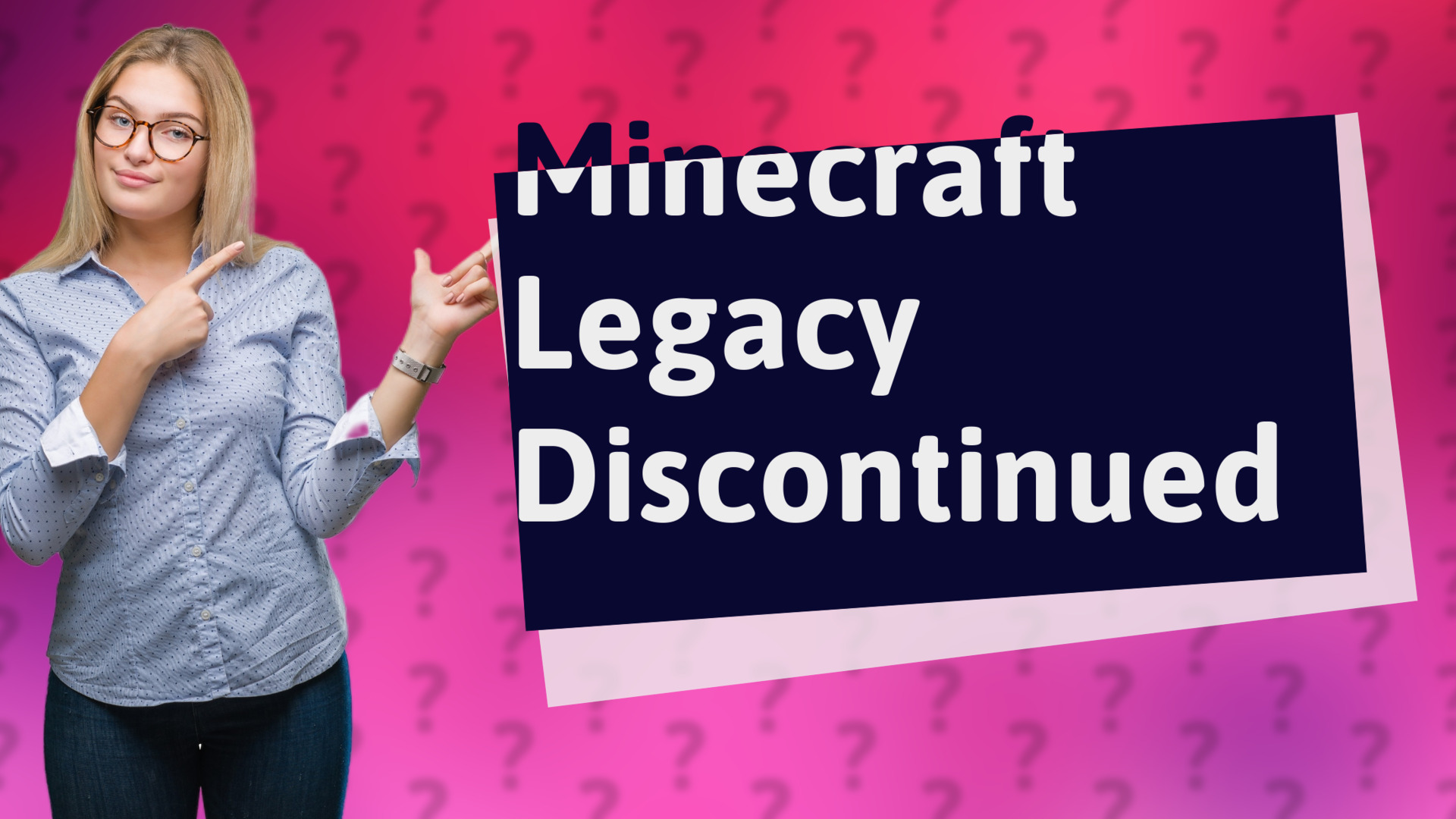 Minecraft Legacy Discontinued