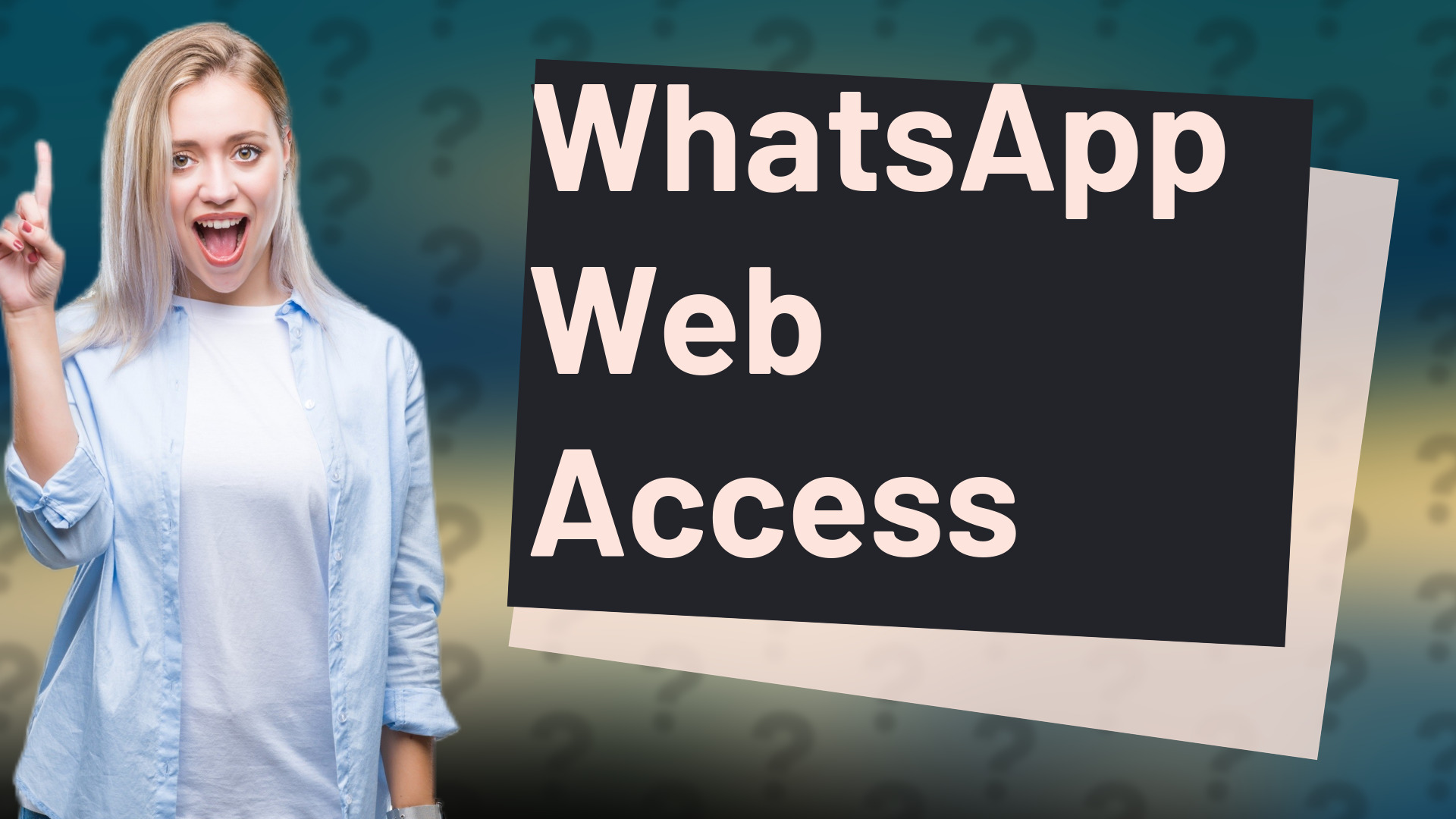 WhatsApp Web Access