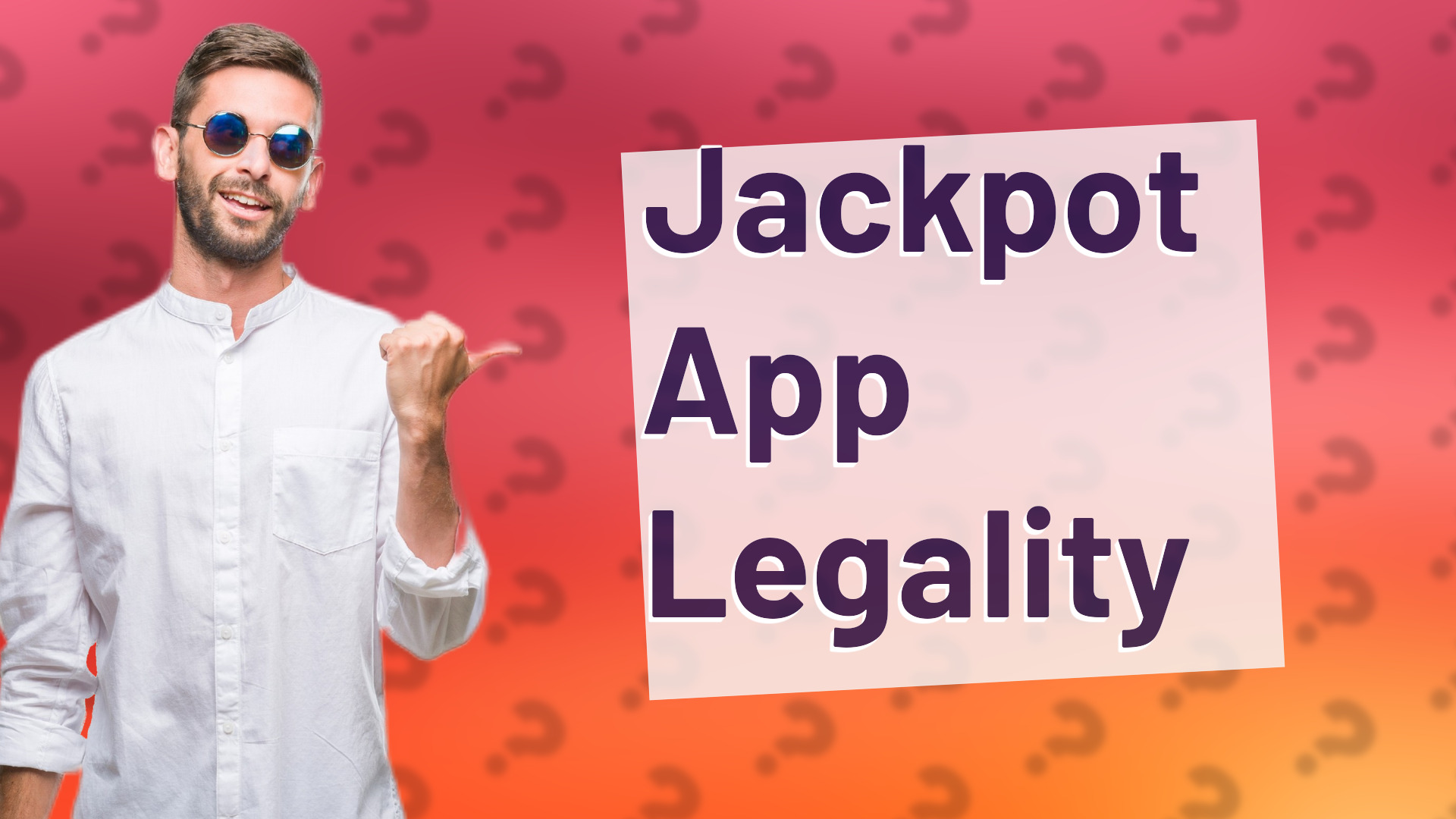 Jackpot App Legality