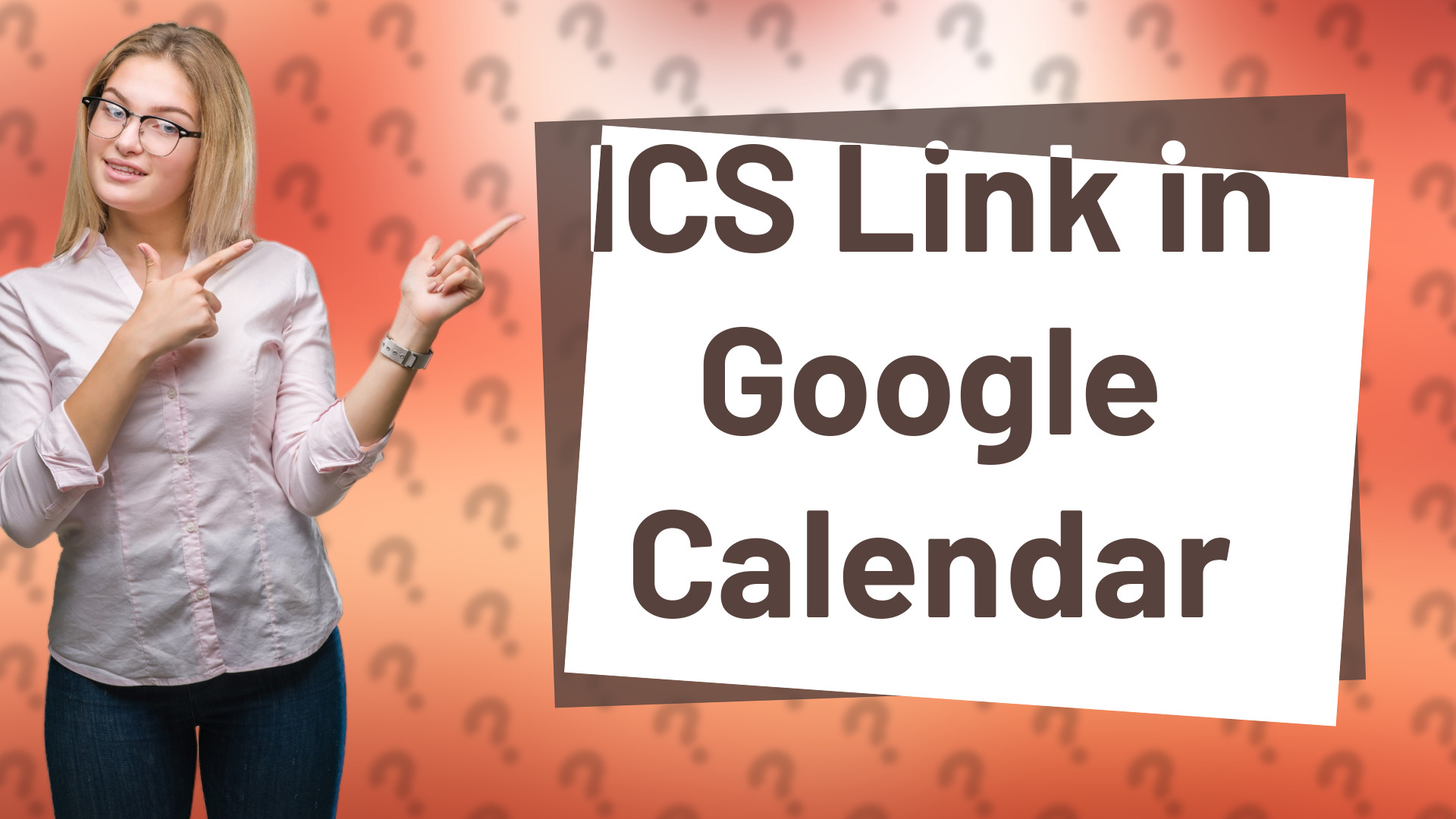 ICS Link in Google Calendar