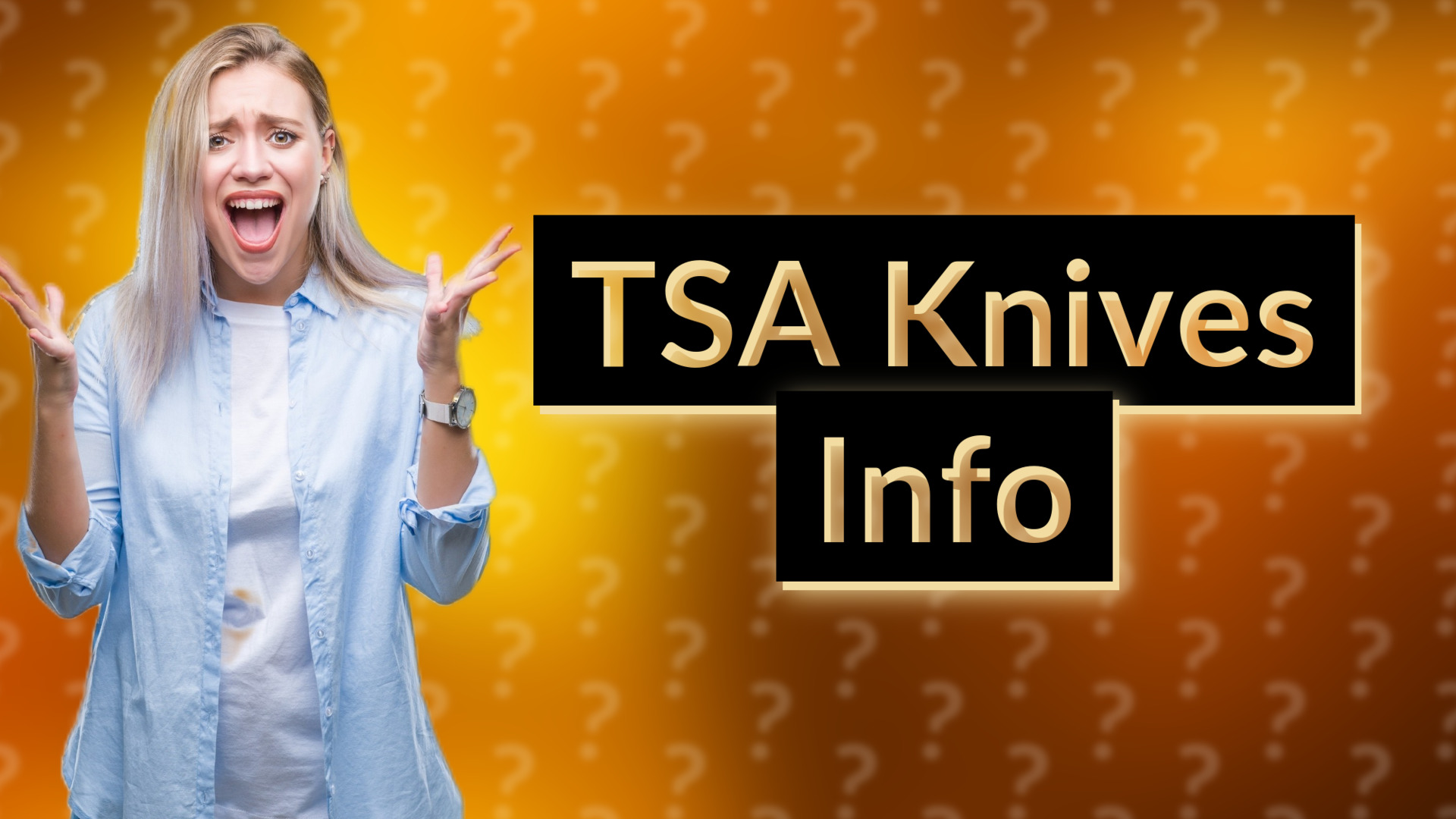 TSA Knives Info