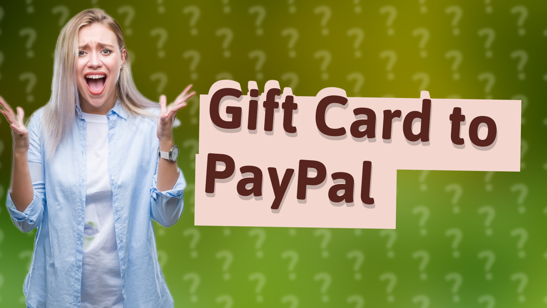 Gift Card to PayPal