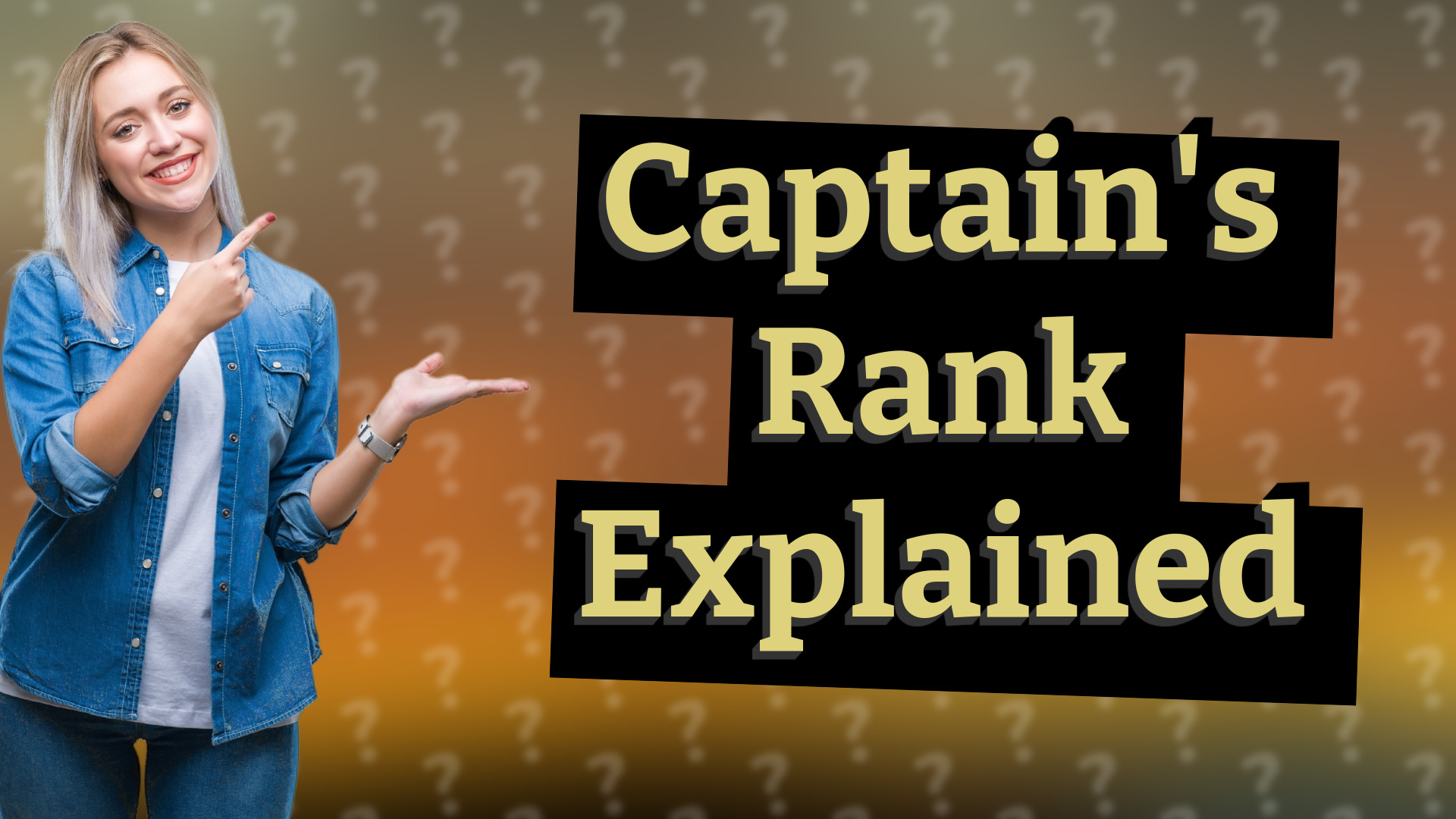 Captain's Rank Explained