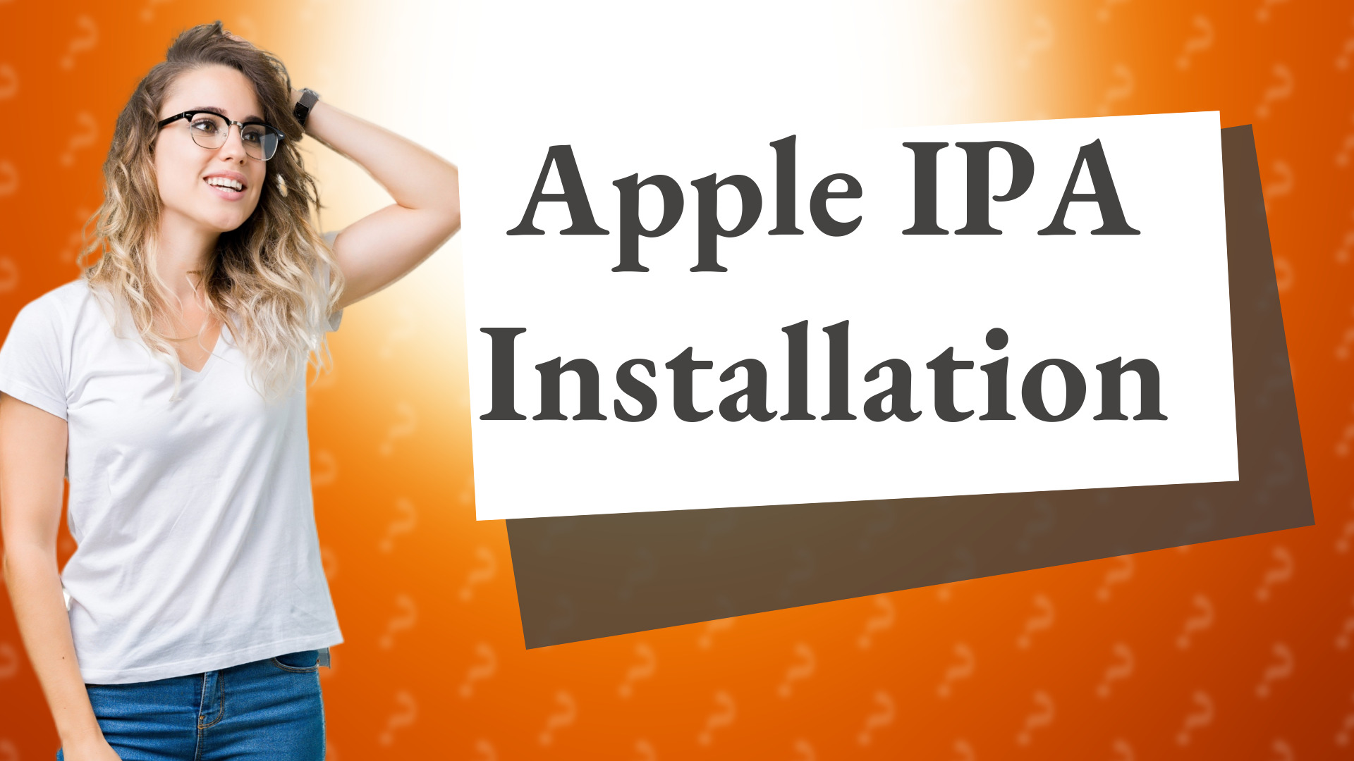 Apple IPA Installation