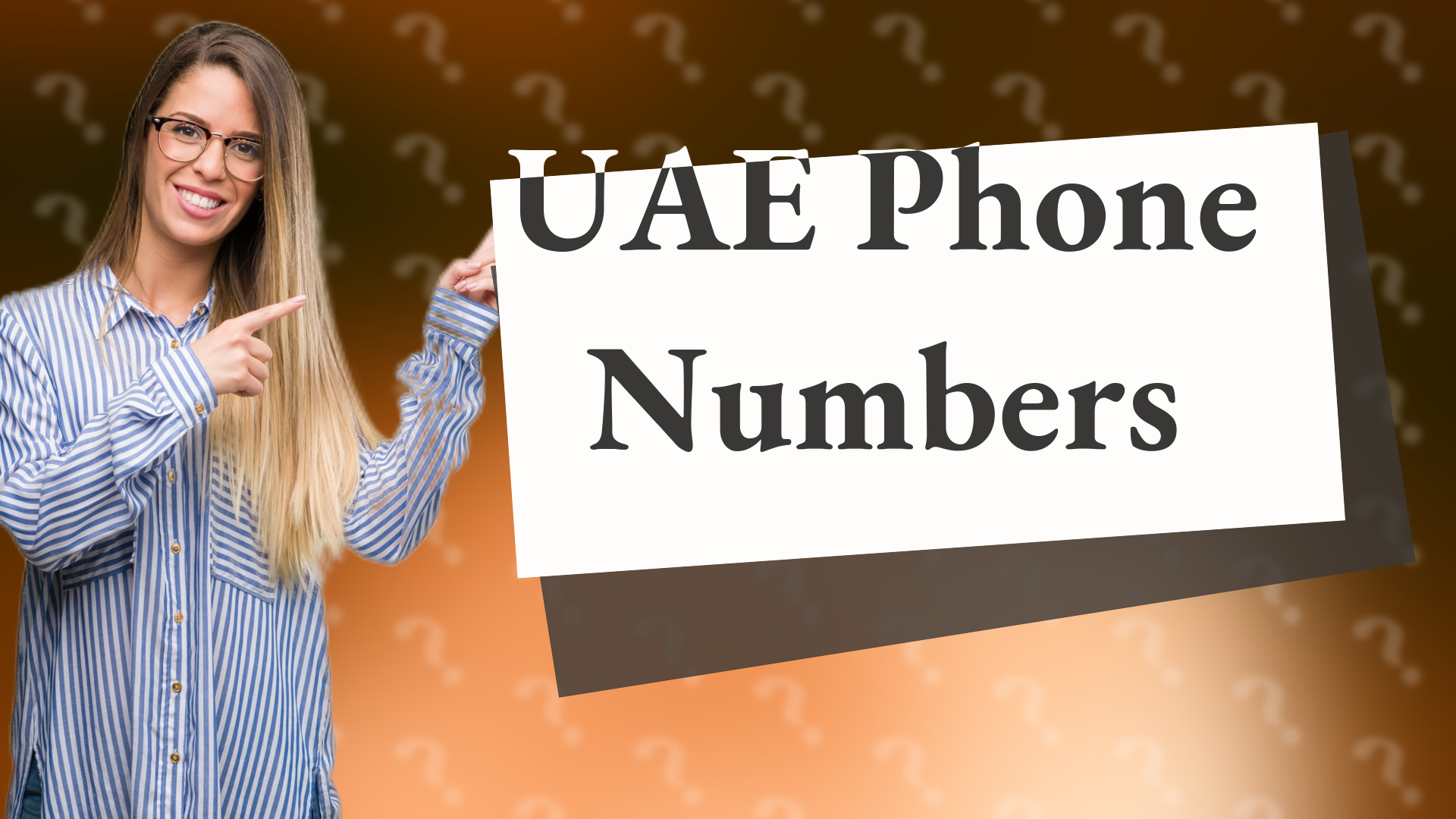UAE Phone Numbers