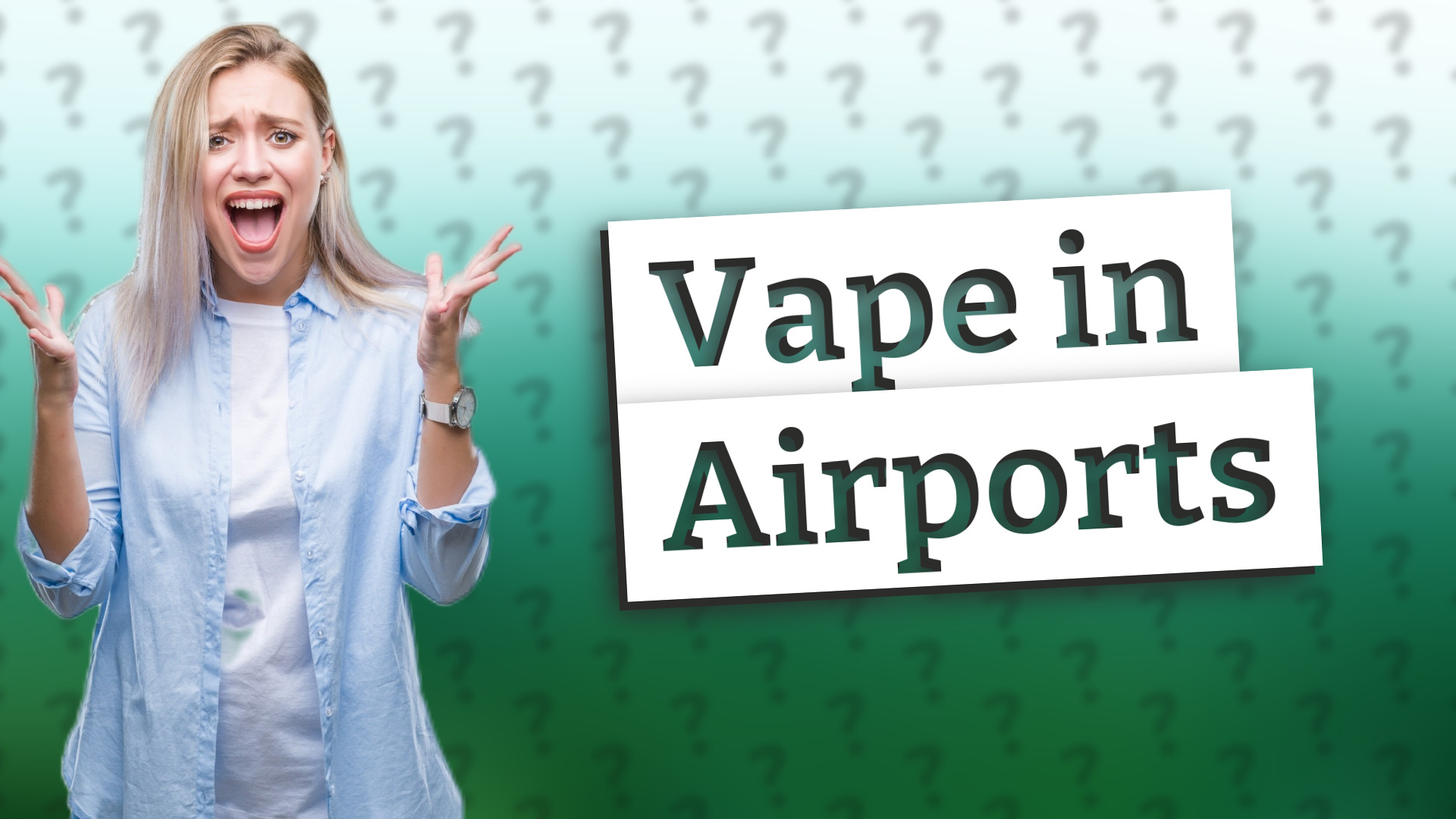 Vape in Airports