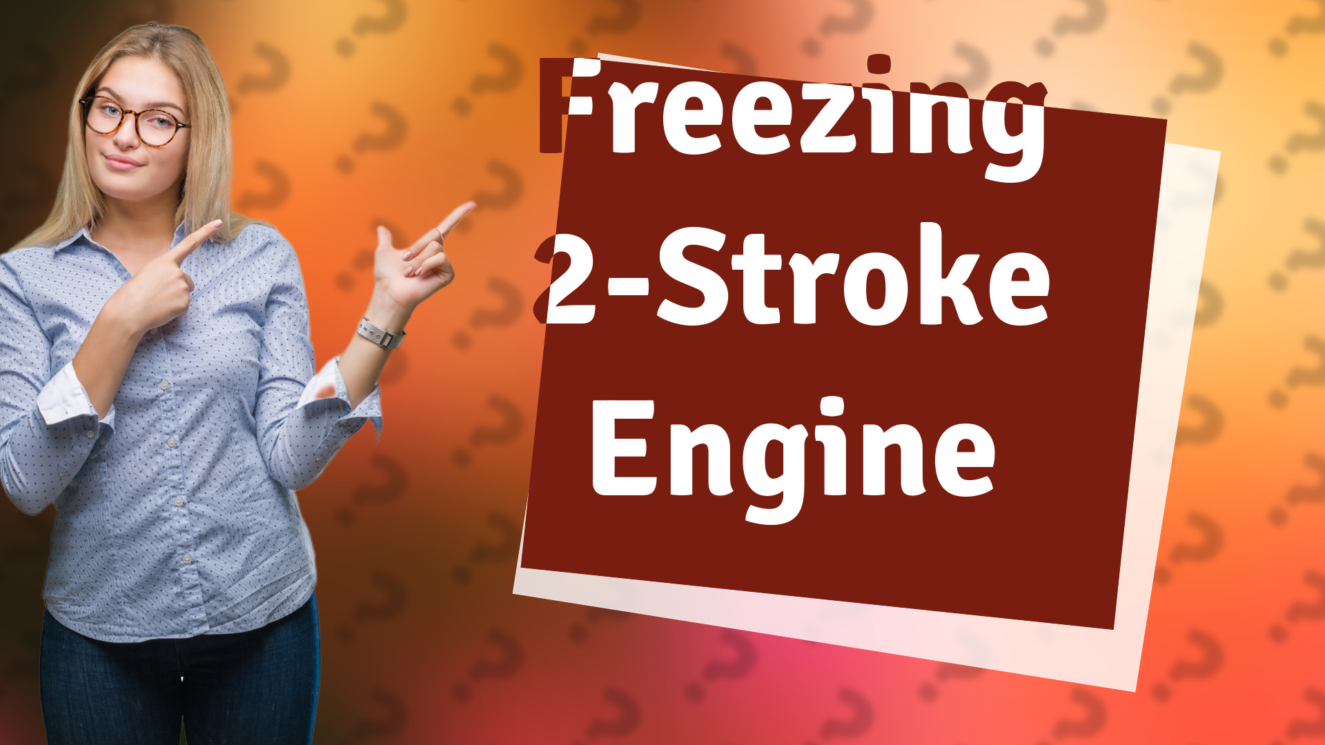 Freezing 2-Stroke Engine