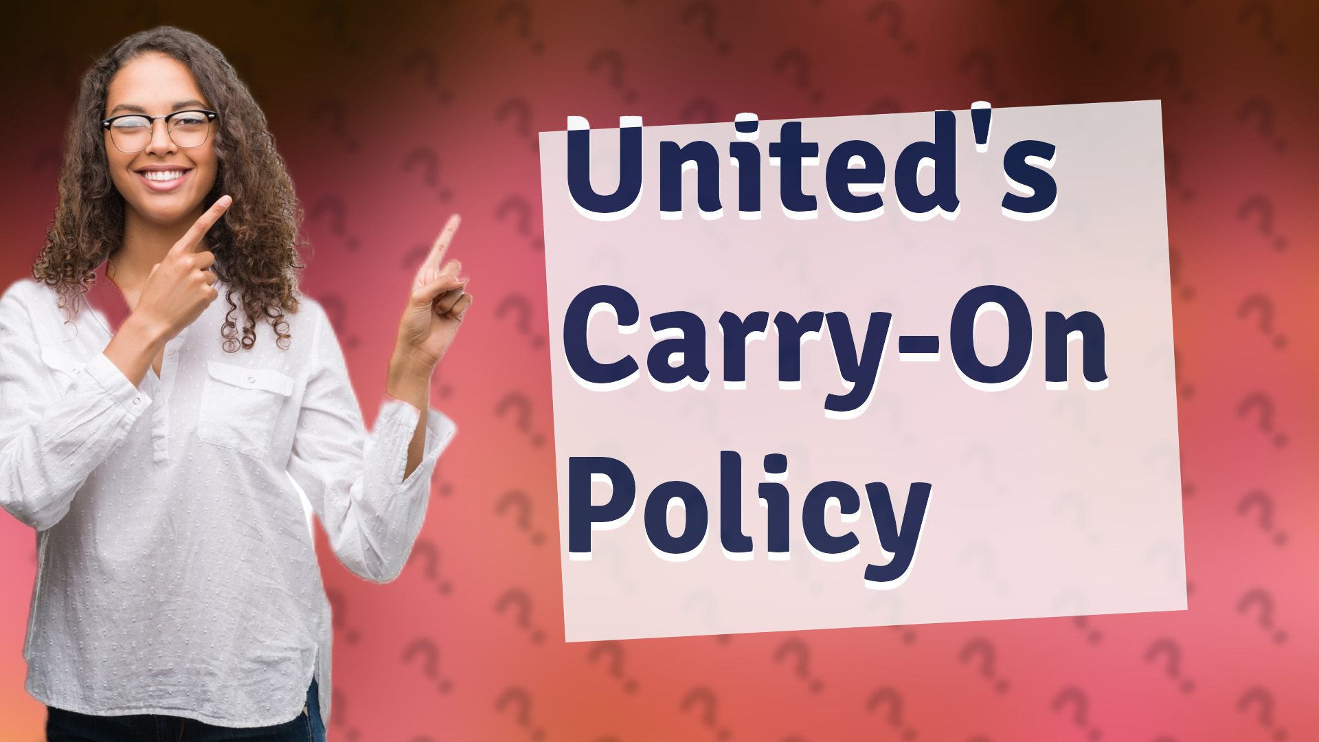 United's Carry-On Policy