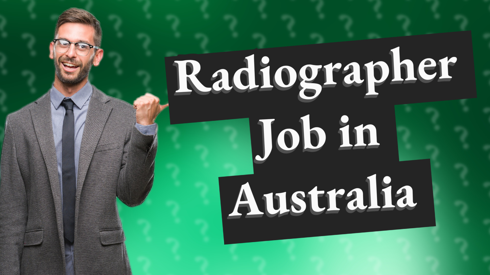 Radiographer Job in Australia