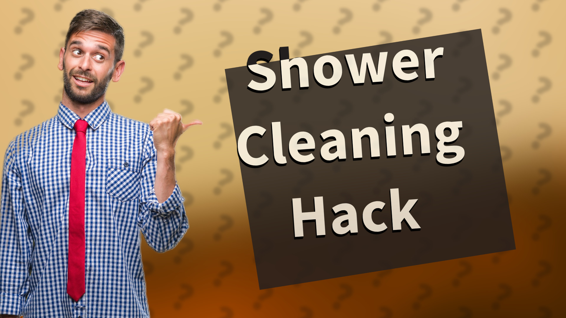 Shower Cleaning Hack