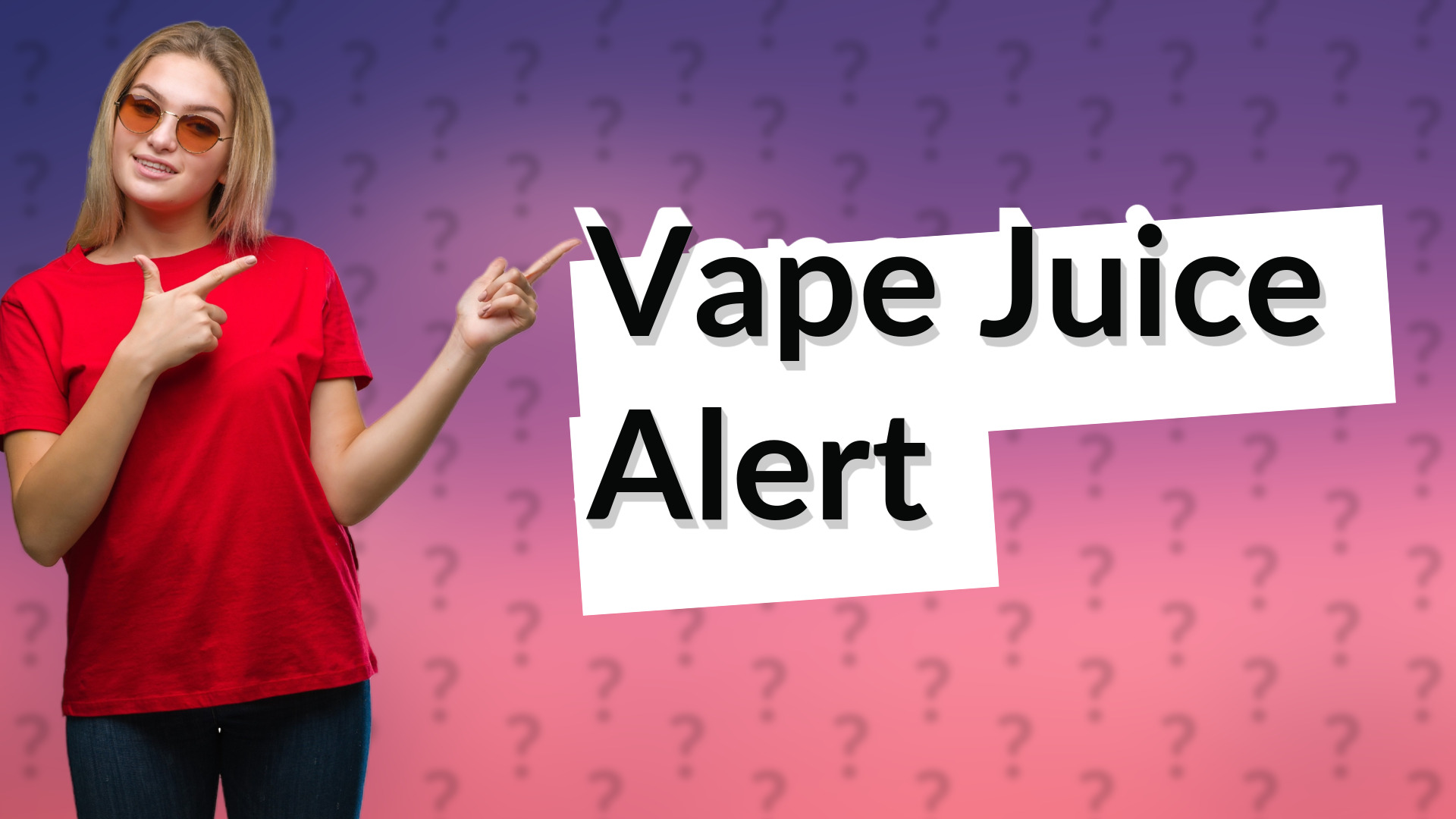 Vape Juice Alert