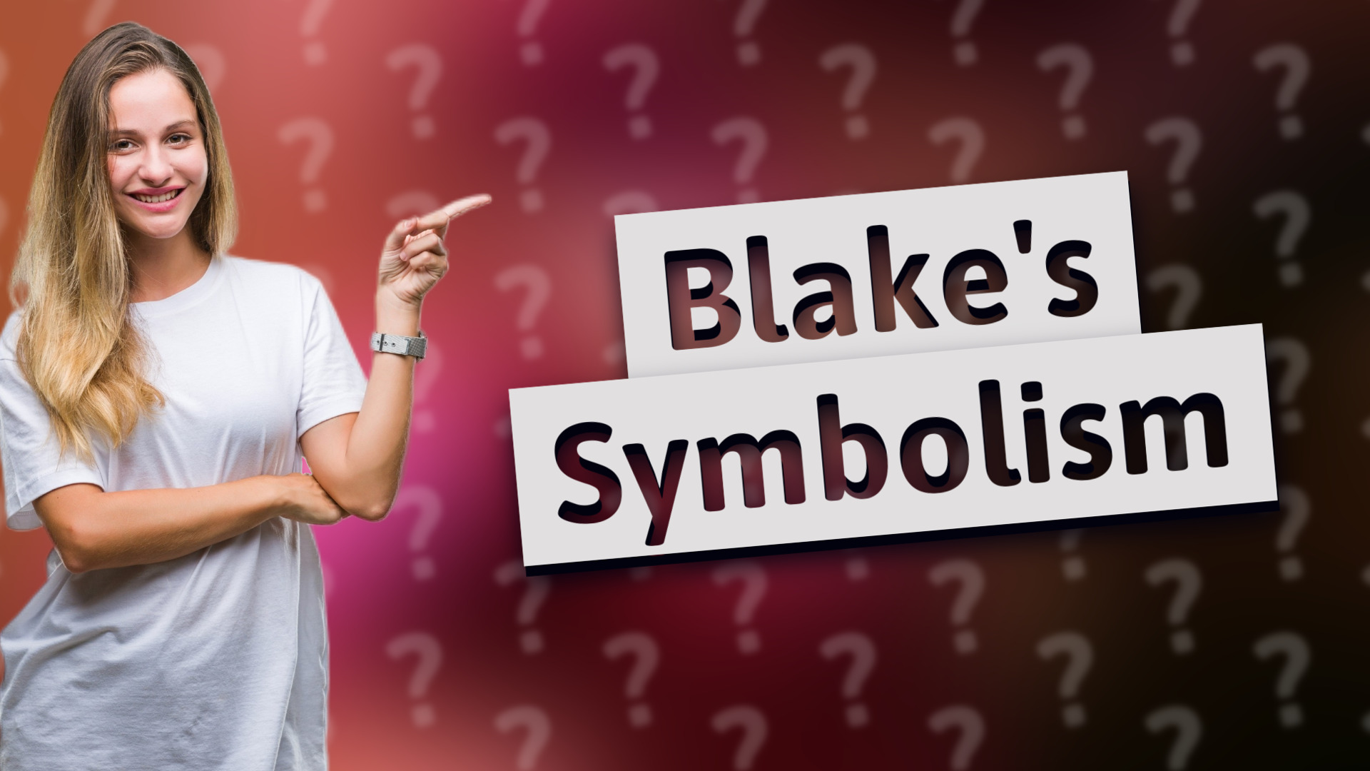 Blake's Symbolism