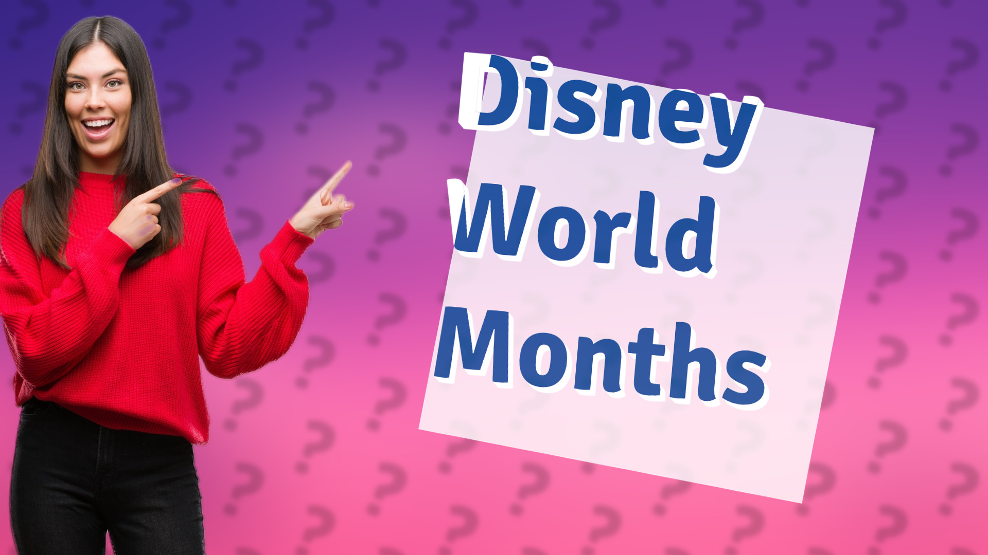Disney World Months