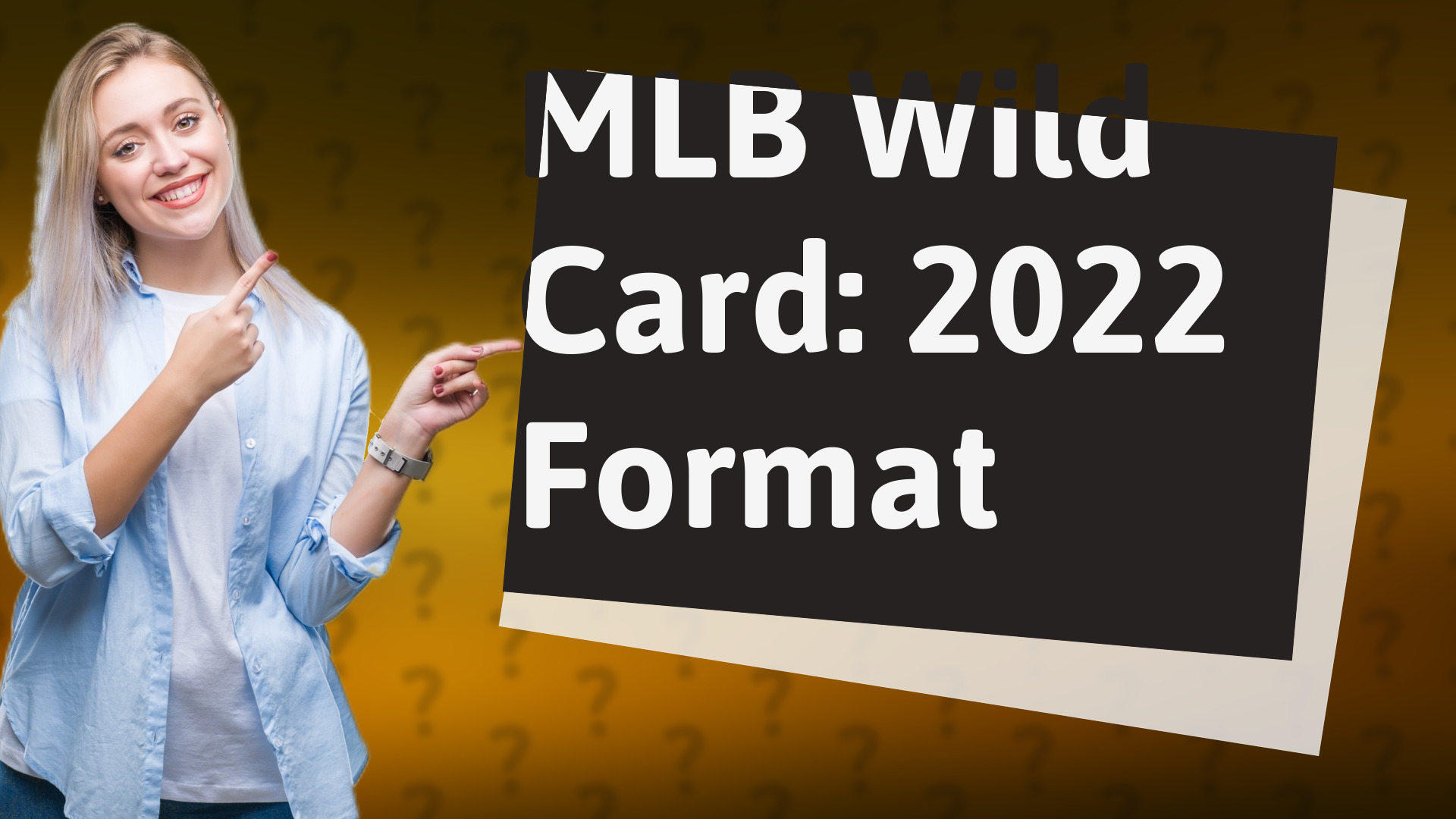 MLB Wild Card: 2022 Format