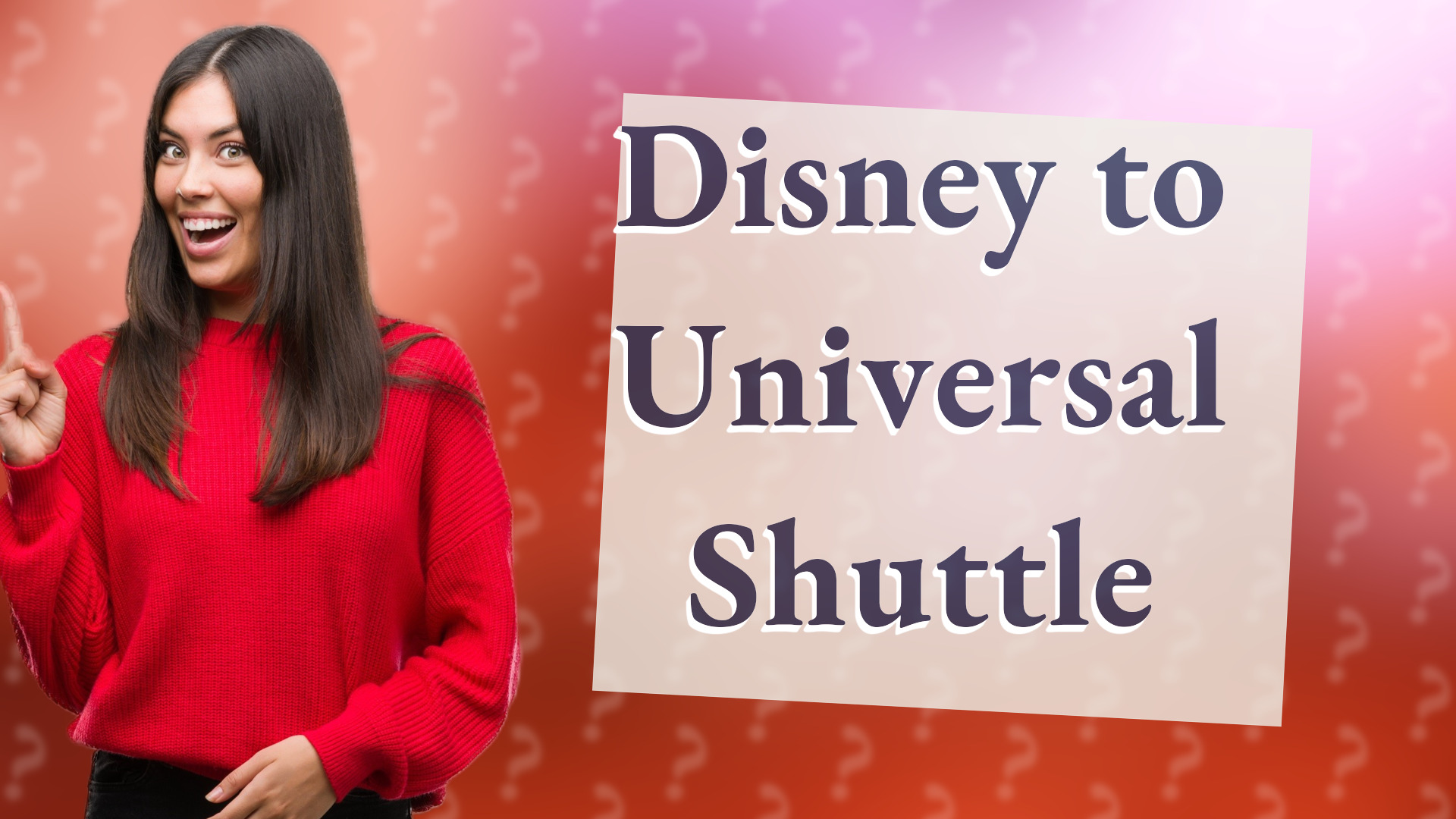 Disney to Universal Shuttle