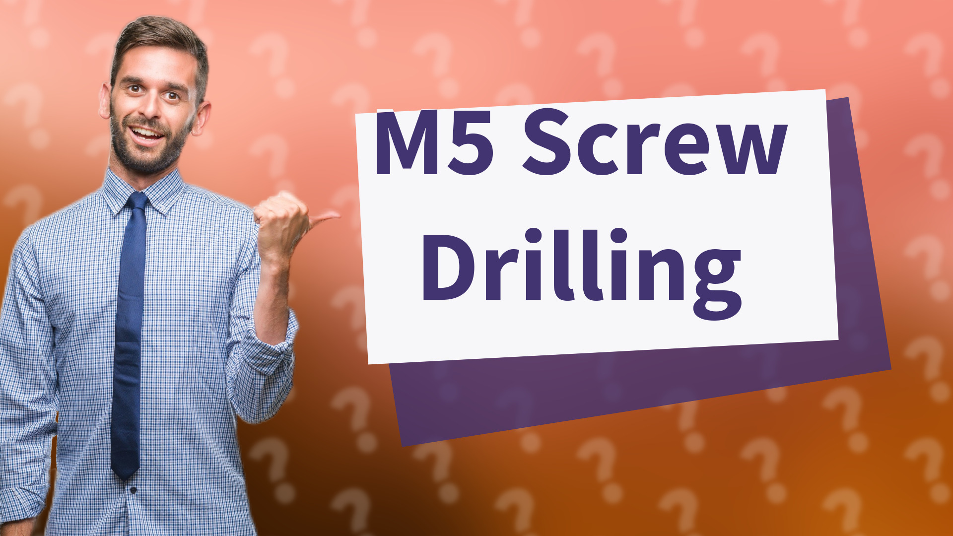 M5 Screw Drilling