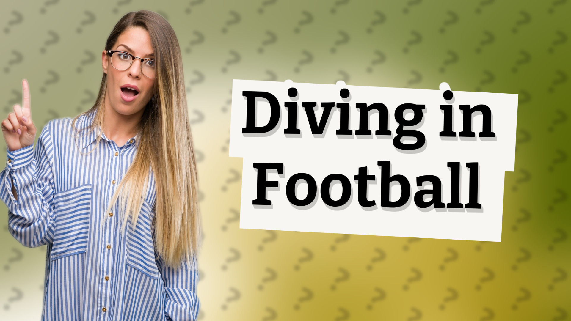 Diving in Football