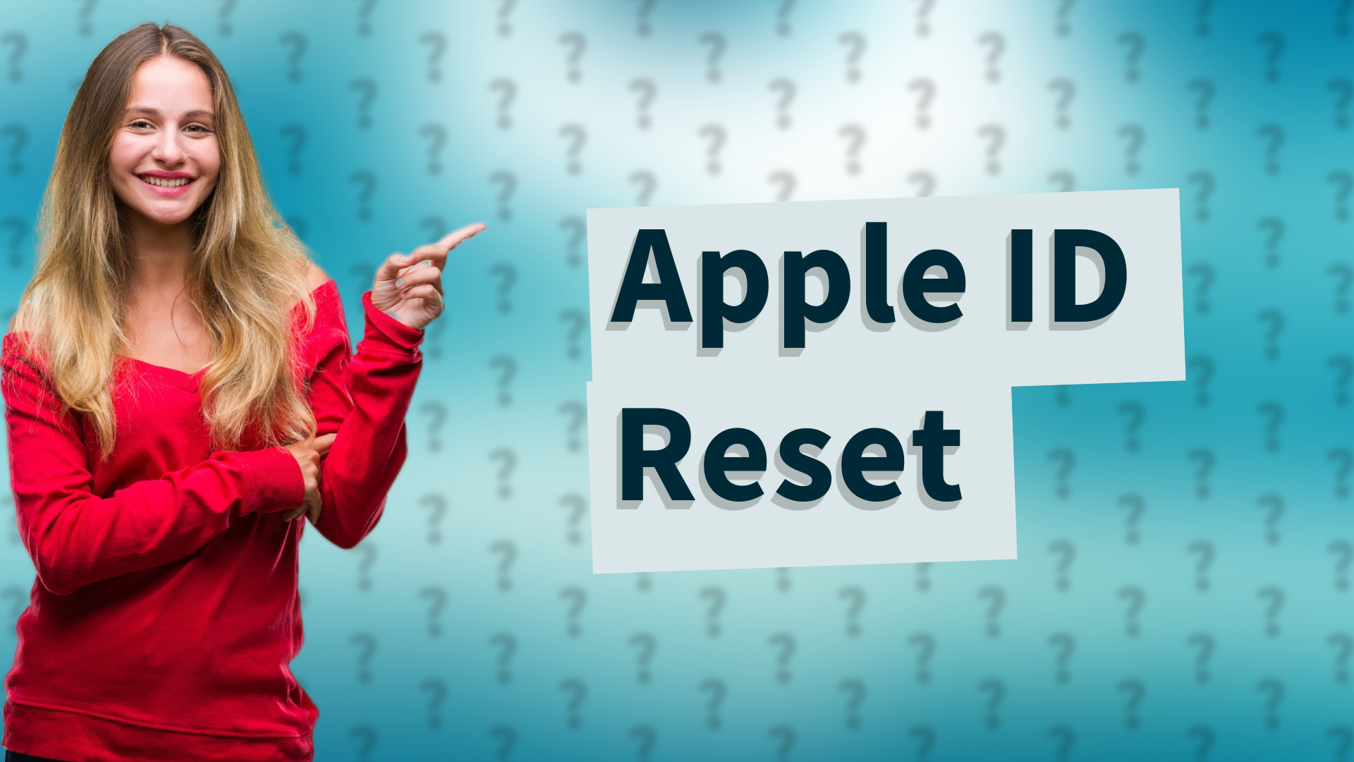 Apple ID Reset