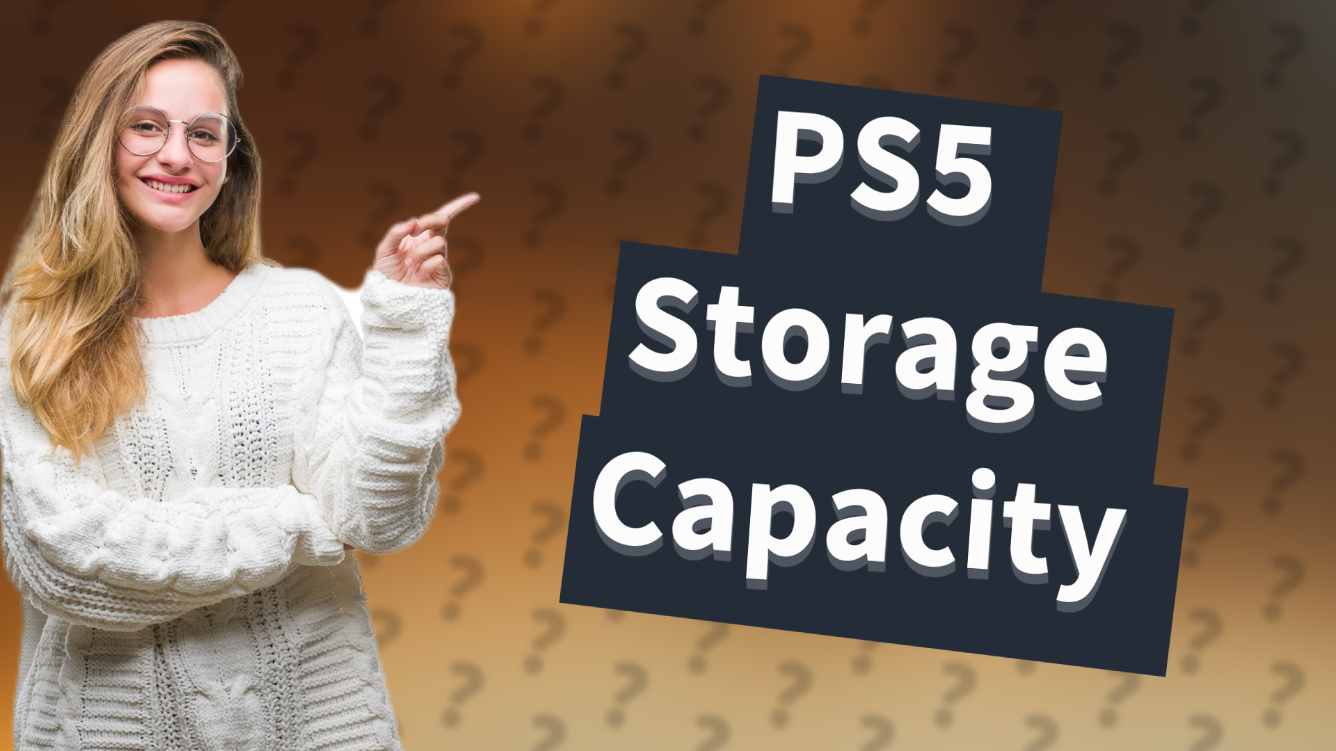 PS5 Storage Capacity