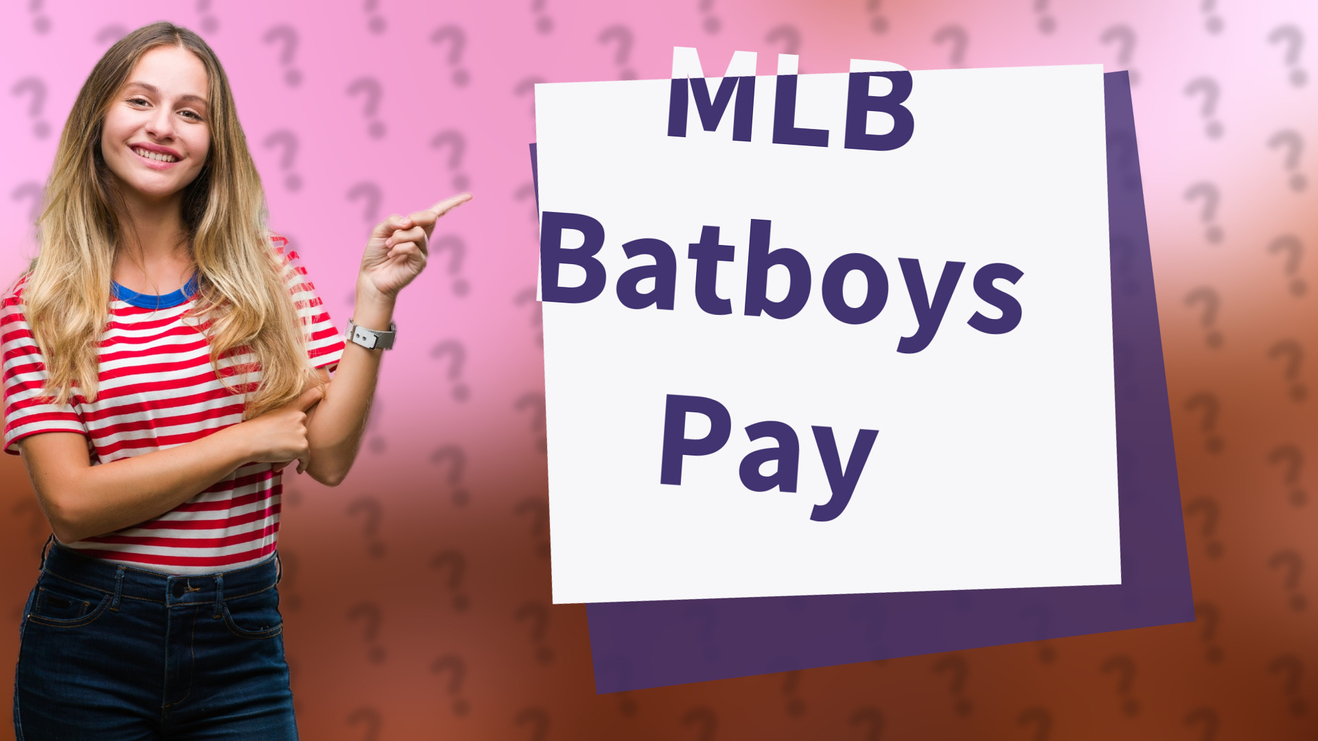 MLB Batboys Pay