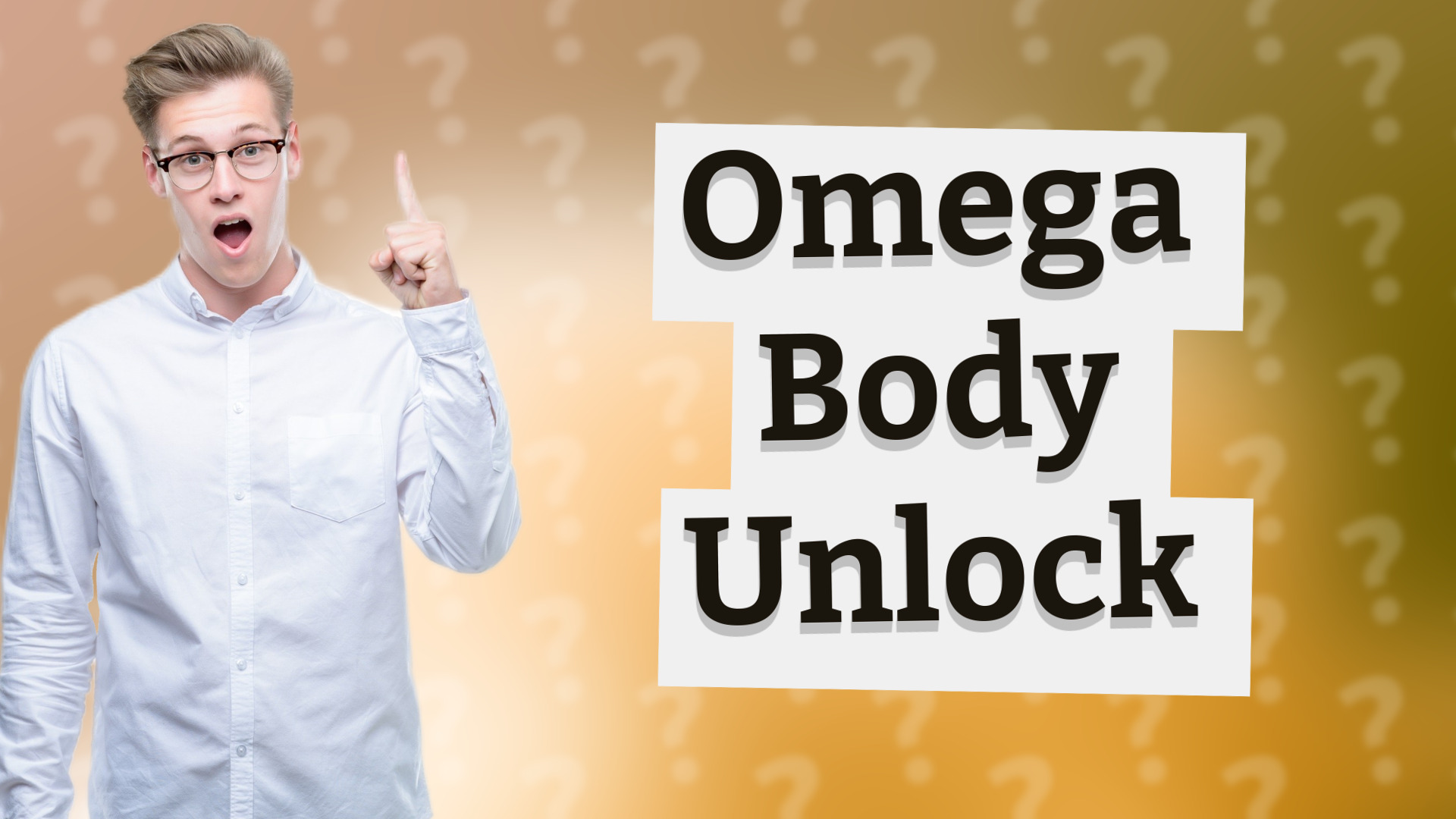 Omega Body Unlock