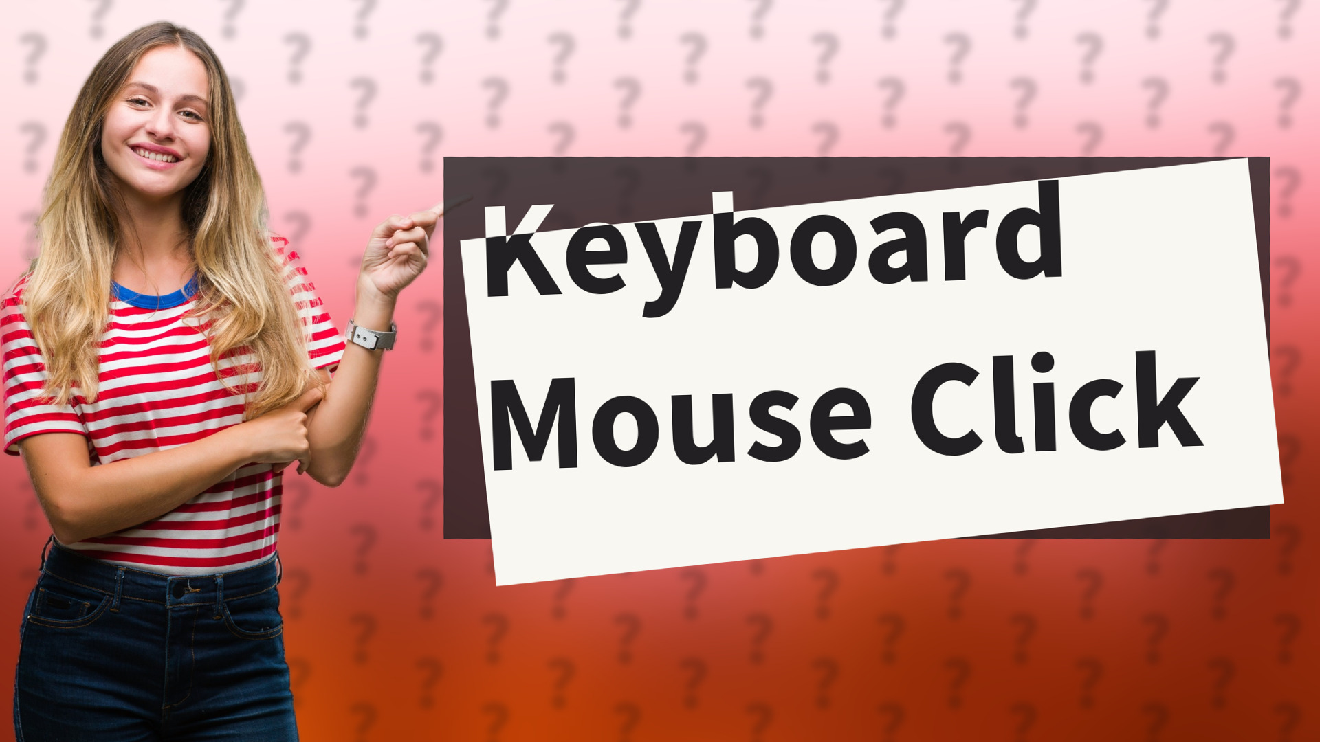 Keyboard Mouse Click