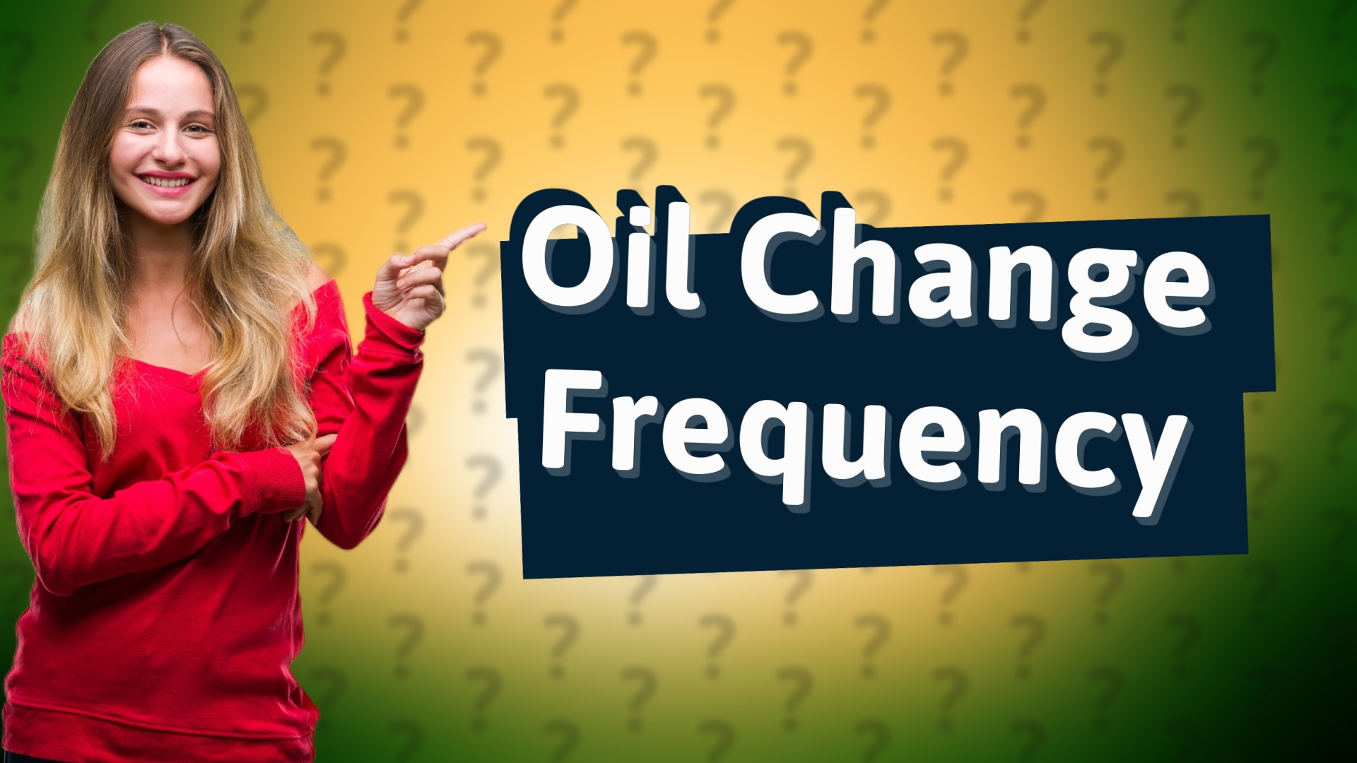 Oil Change Frequency