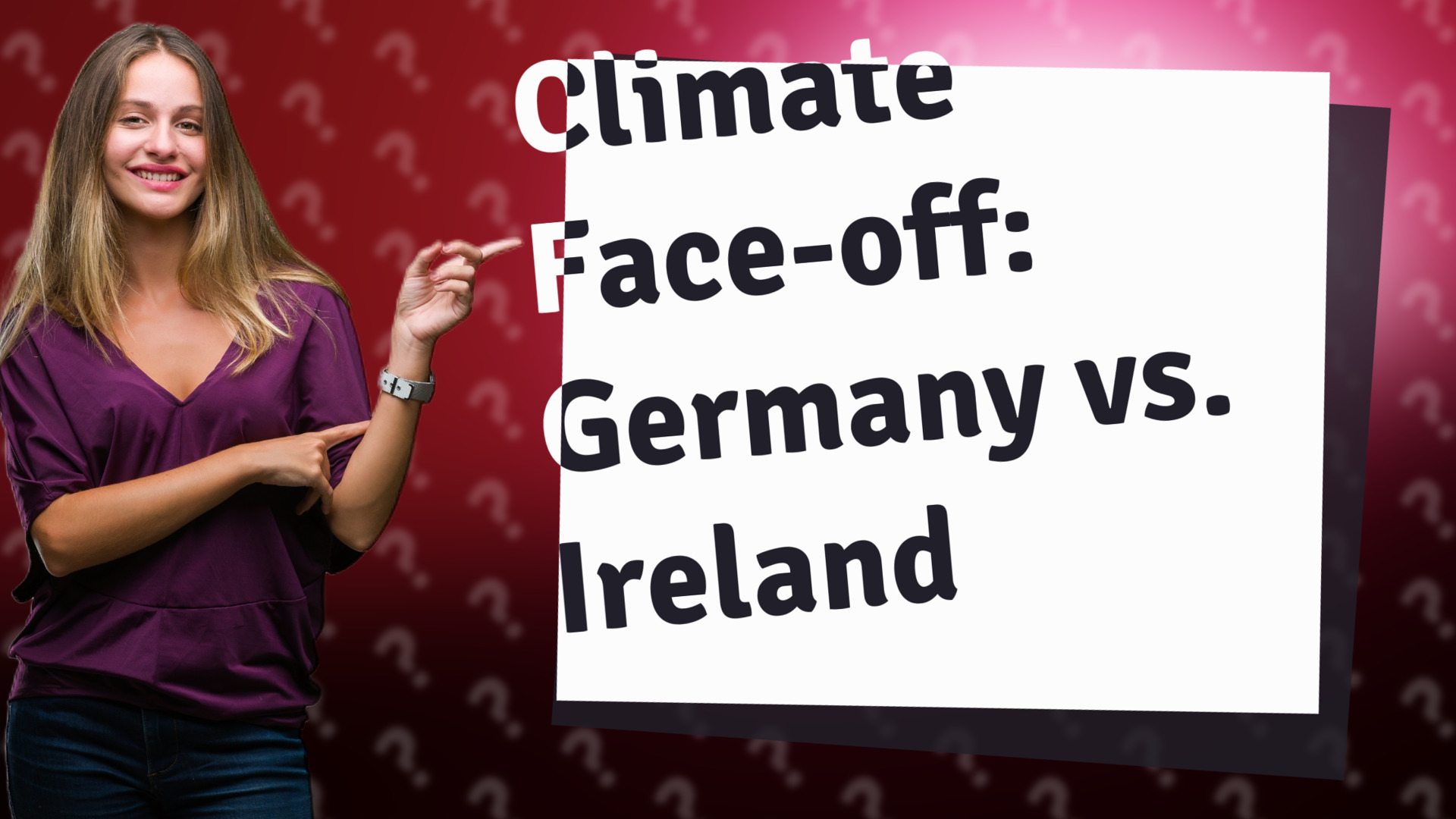 Climate Face-off: Germany vs. Ireland